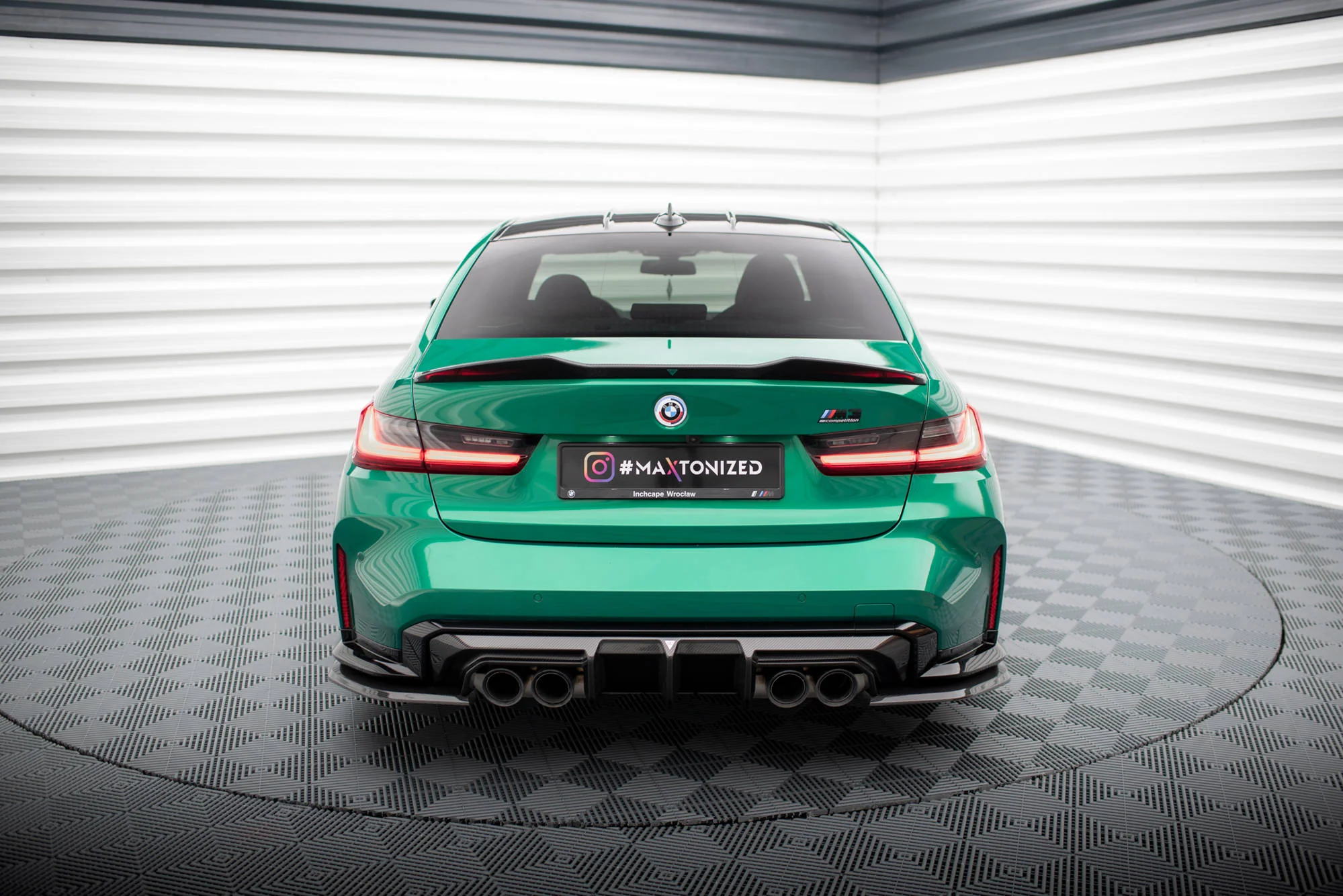 CARBON FIBER DUCKTAIL SPOILER BMW M3 G80 - Image 3