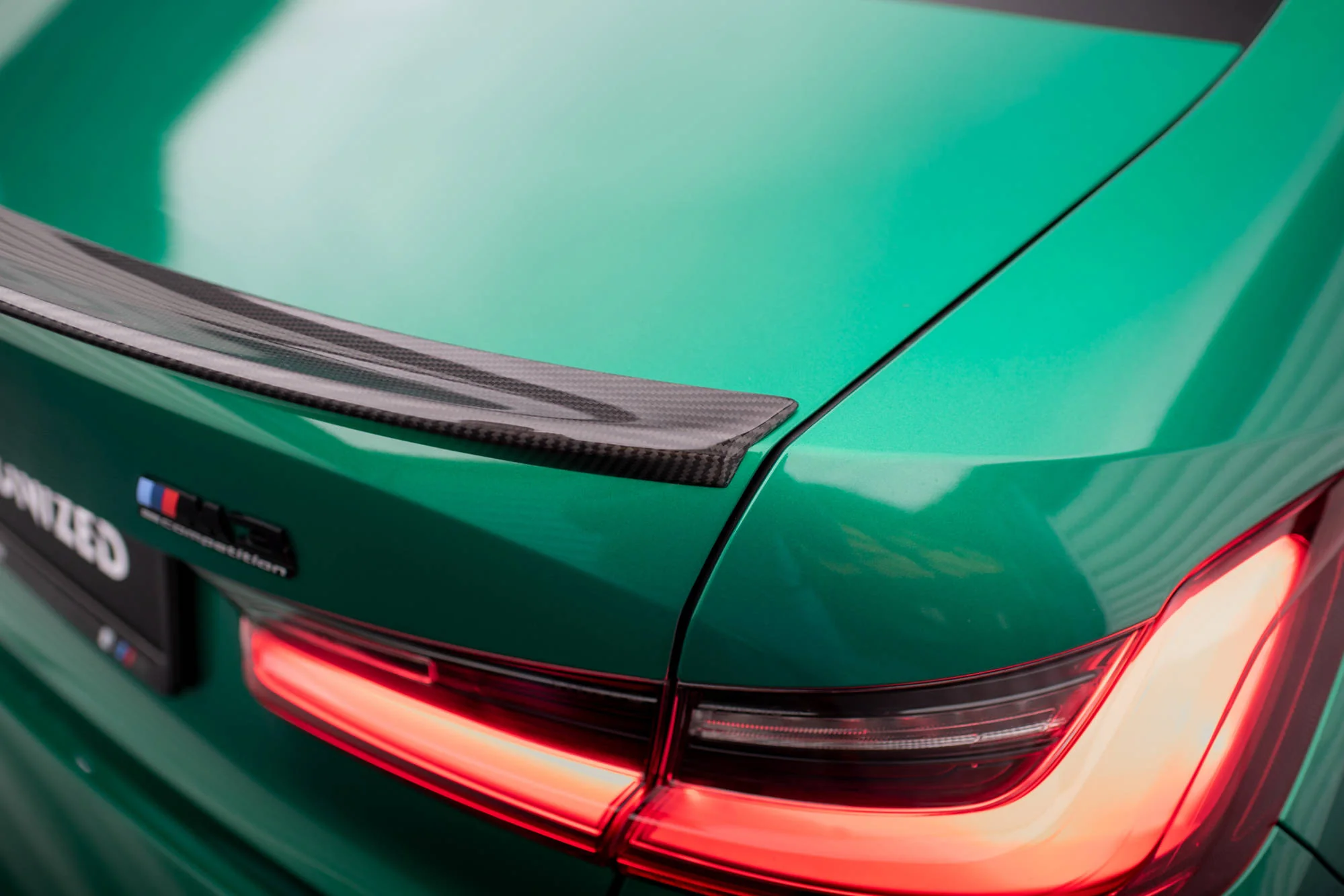 CARBON FIBER DUCKTAIL SPOILER BMW M3 G80 - Image 8