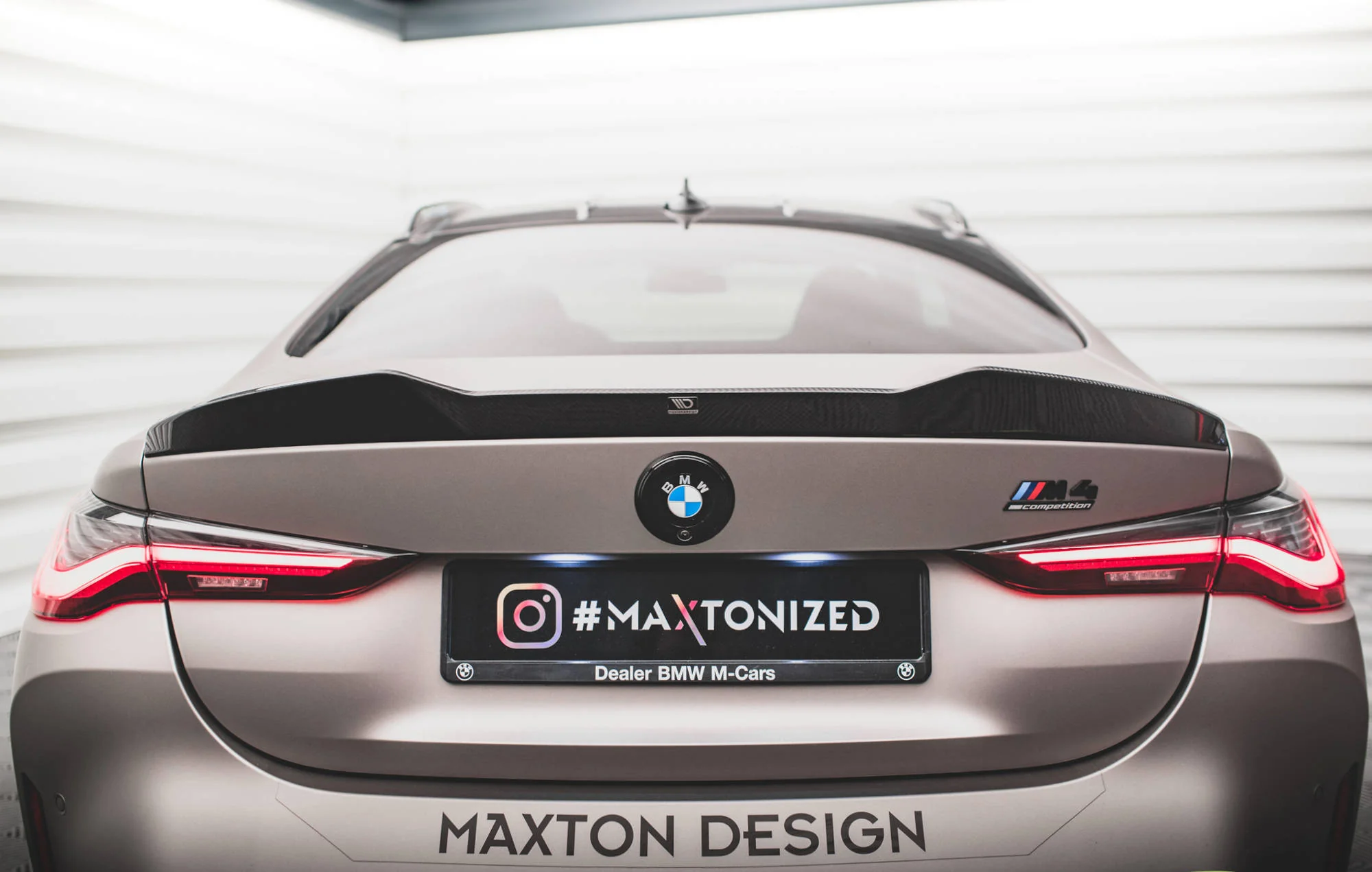 CARBON FIBER DUCKTAIL SPOILER BMW M4 G82 - Image 3