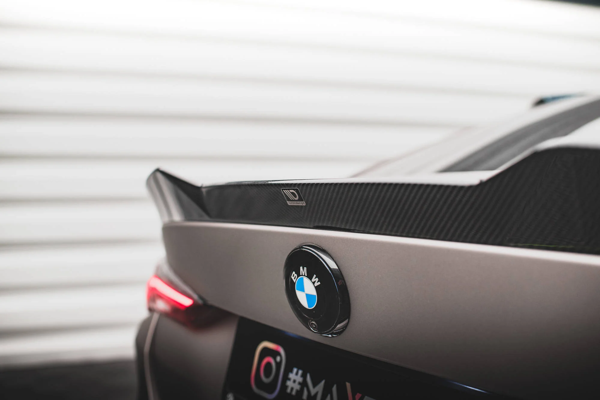 CARBON FIBER DUCKTAIL SPOILER BMW M4 G82 - Image 4