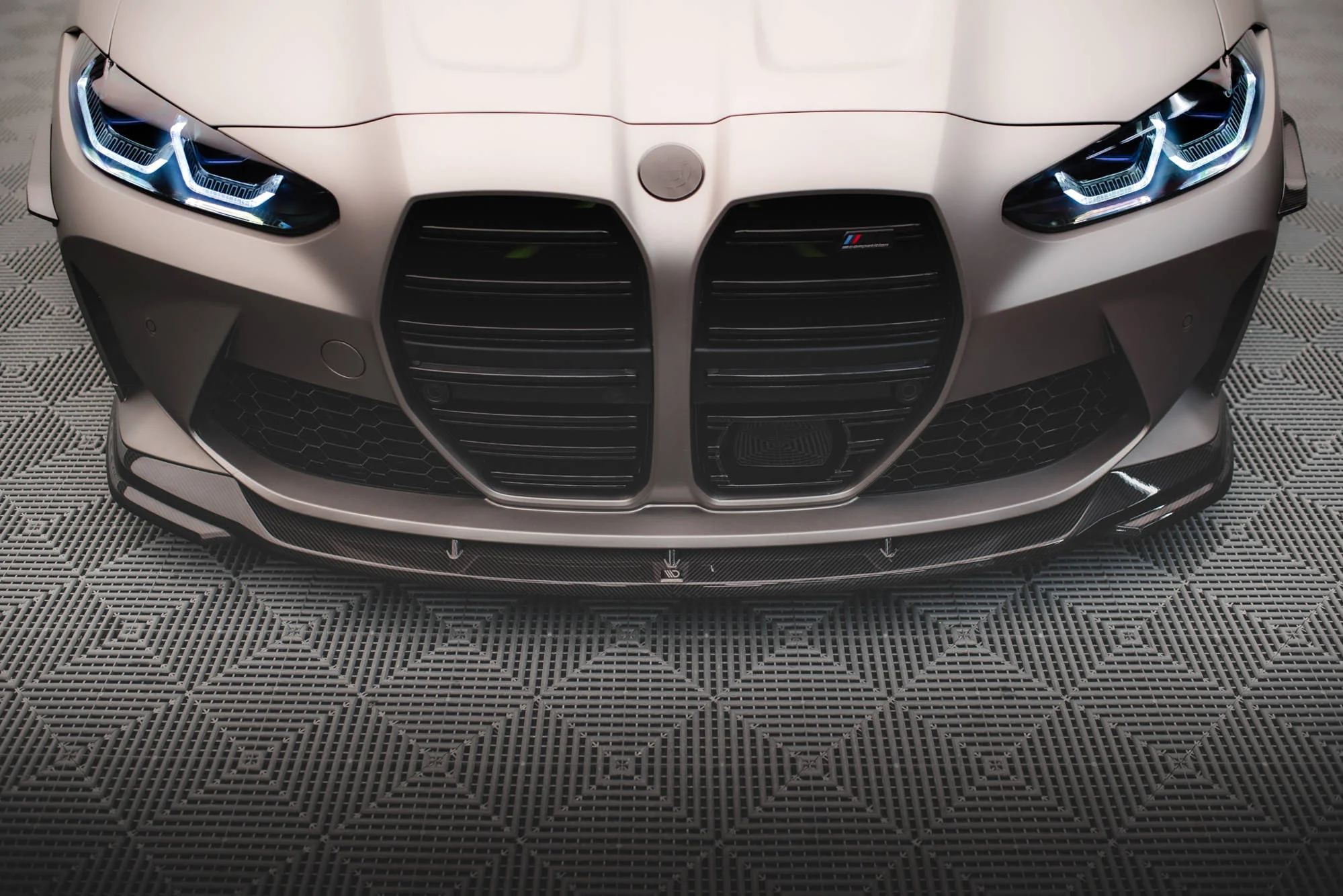 CARBON FIBER FRONT SPLITTER V.2 BMW M4 G82 / M3 G80 - Image 3