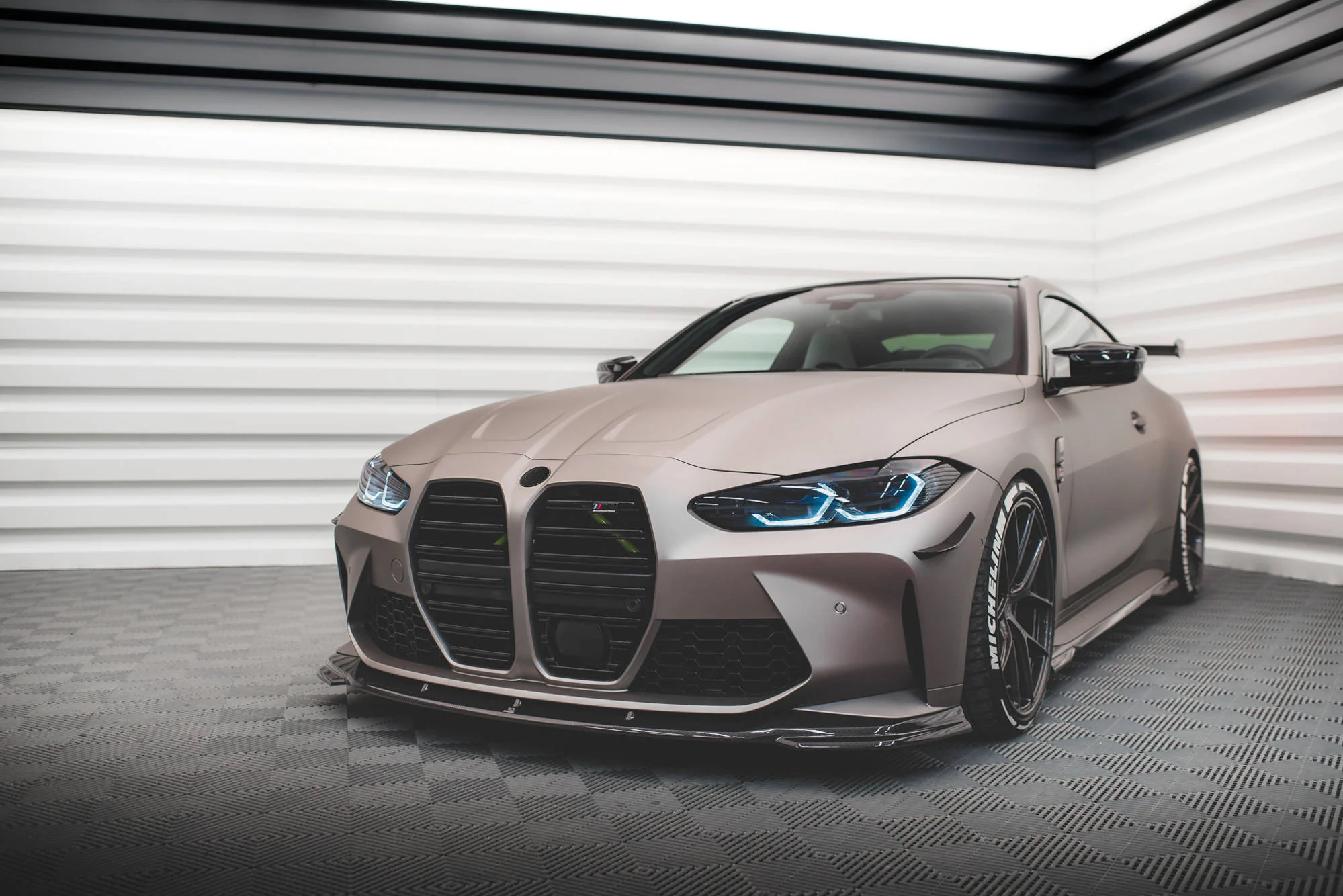 CARBON FIBER FRONT SPLITTER V.2 BMW M4 G82 / M3 G80 - Image 4