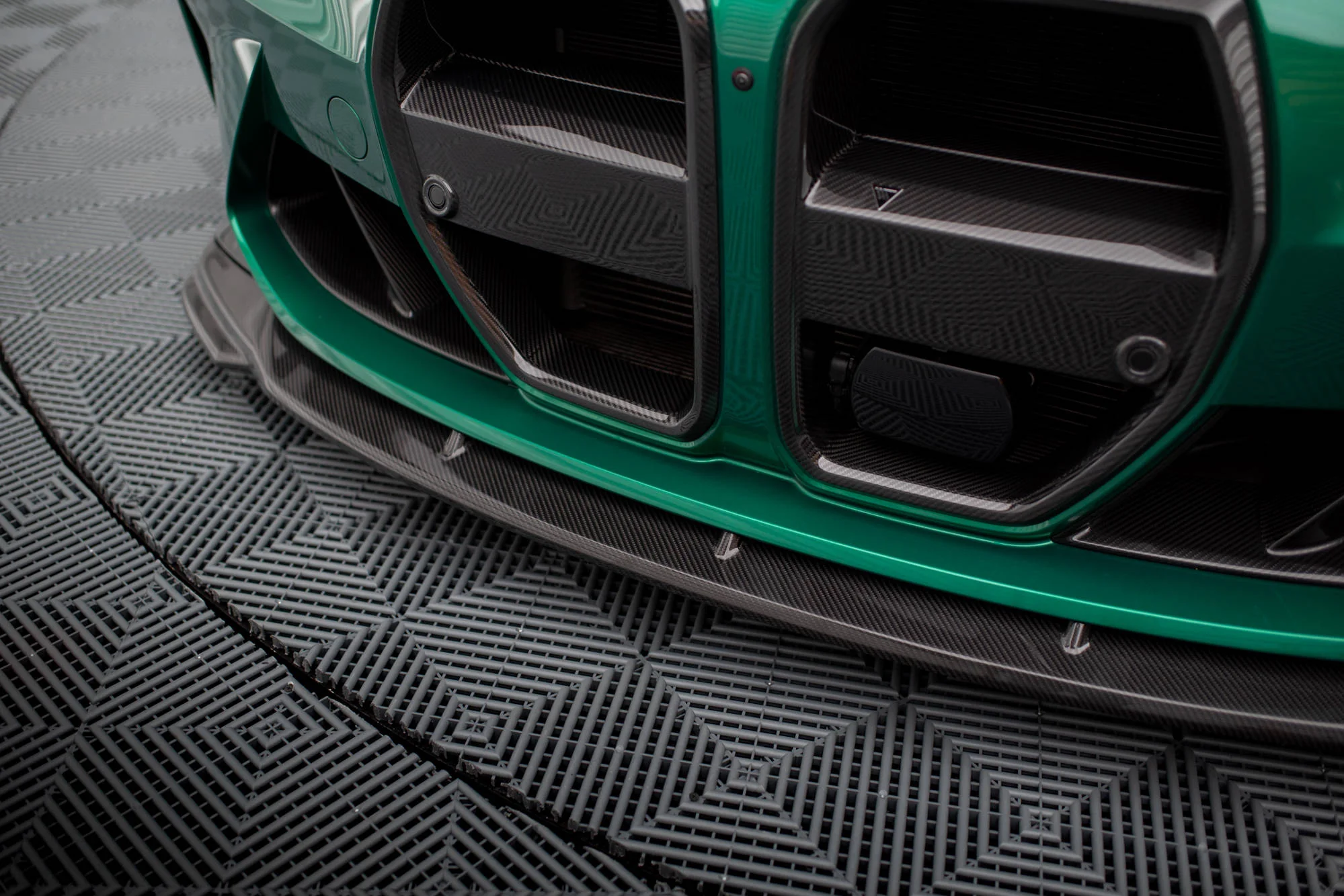 CARBON FIBER FRONT SPLITTER V.2 BMW M4 G82 / M3 G80 - Image 9