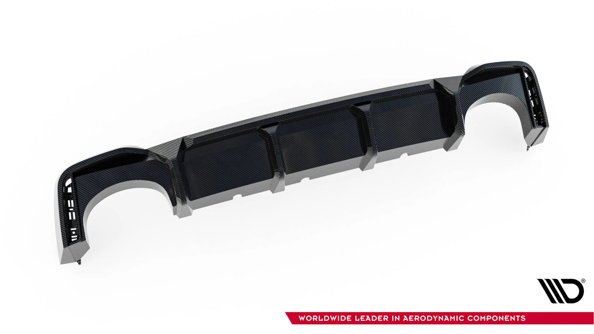 Carbon Fiber Rear Diffuser Audi RS6 C8 - Image 10