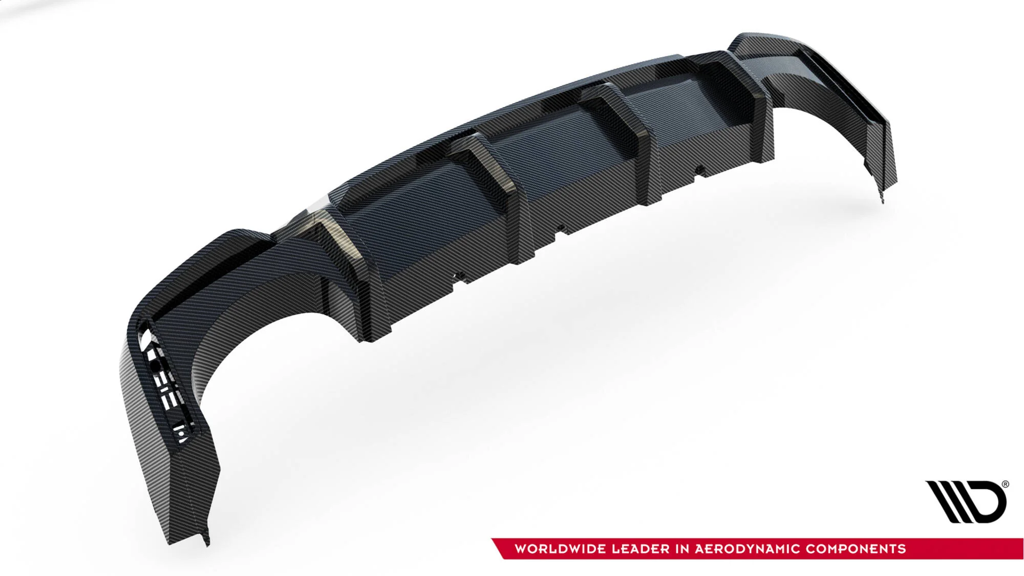 Carbon Fiber Rear Diffuser Audi RS6 C8 - Image 9