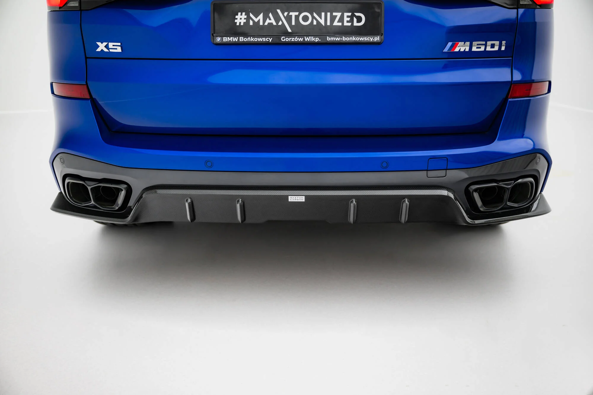 Carbon Fiber Rear Diffuser BMW X5 M-Pack G05 Facelift - Image 3