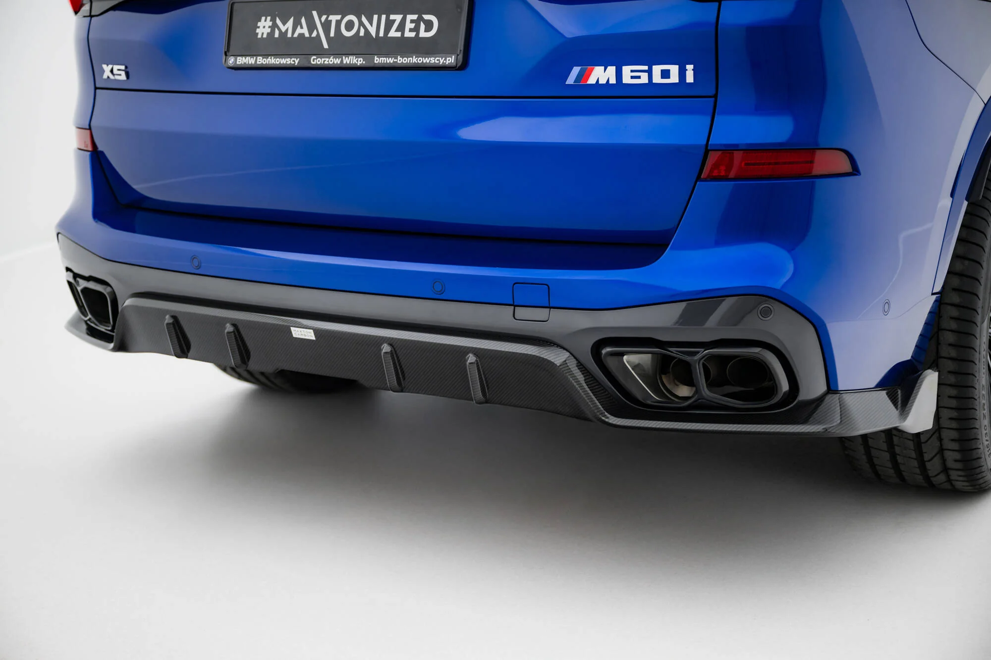 Carbon Fiber Rear Diffuser BMW X5 M-Pack G05 Facelift - Image 4