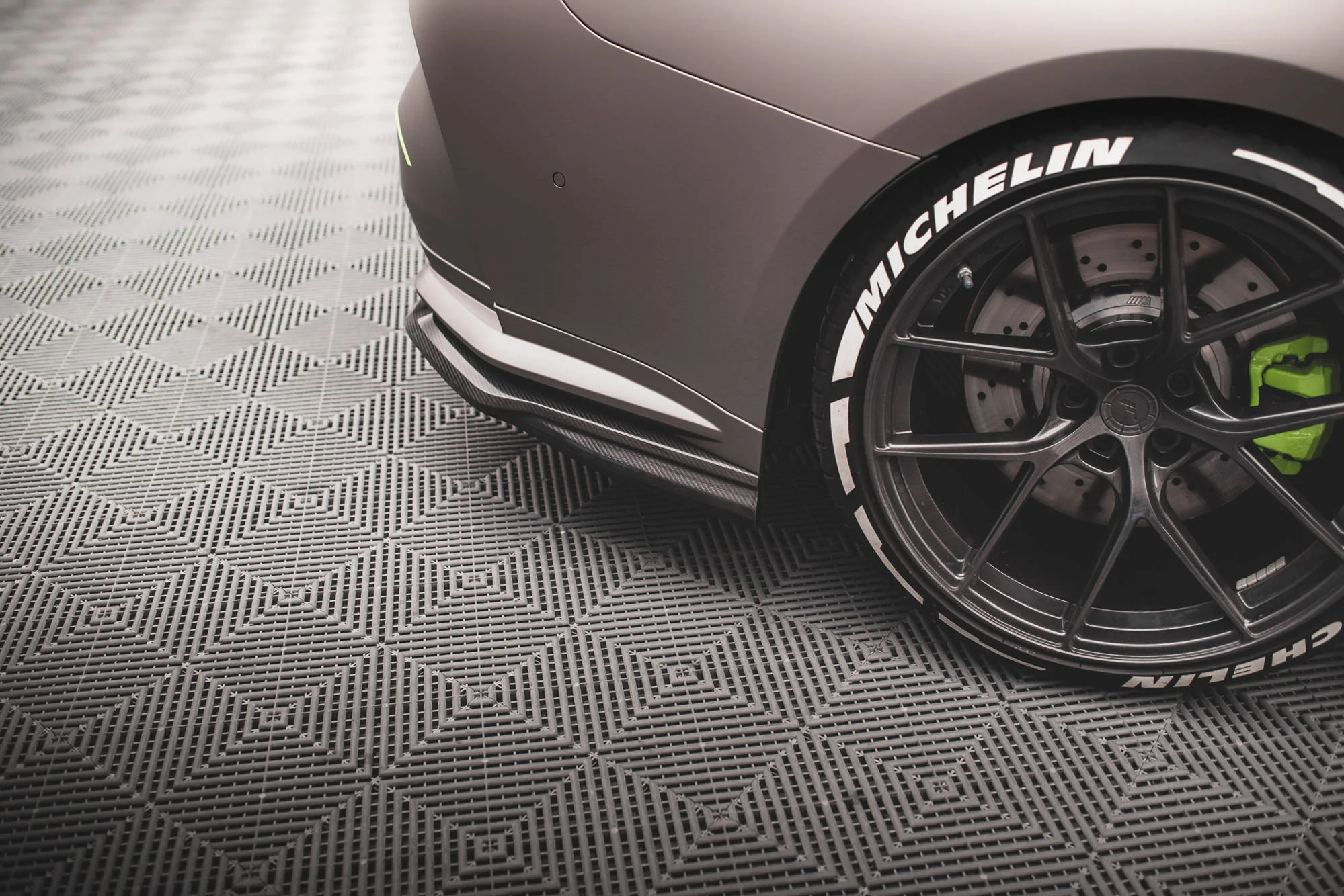 CARBON FIBER REAR SIDE SPLITTERS BMW M4 G82 (SET FOR DIFFUSER ONLY) - Image 7