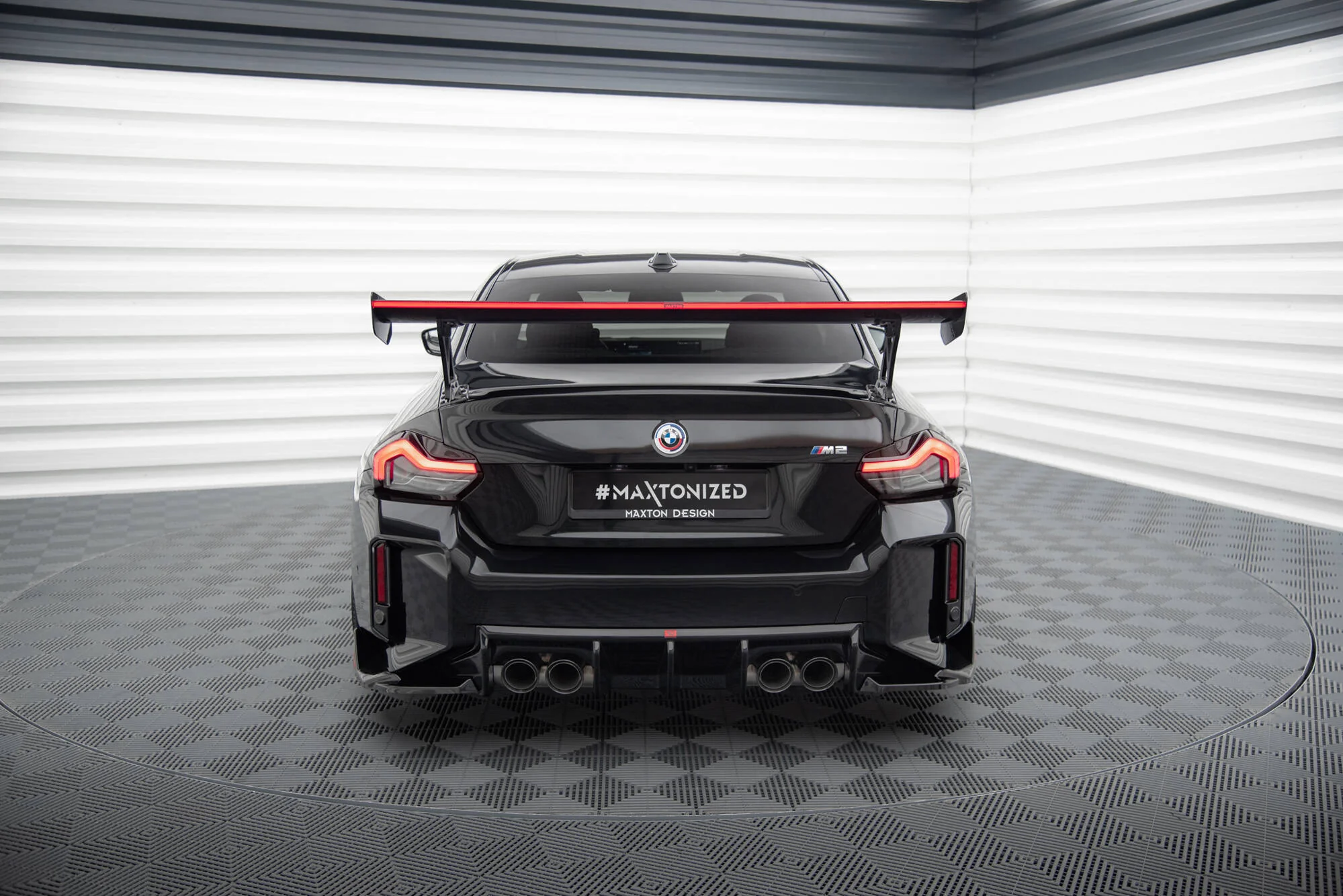 CARBON FIBER SPOILER +LED LIGHT BMW M2 G87 - Image 10