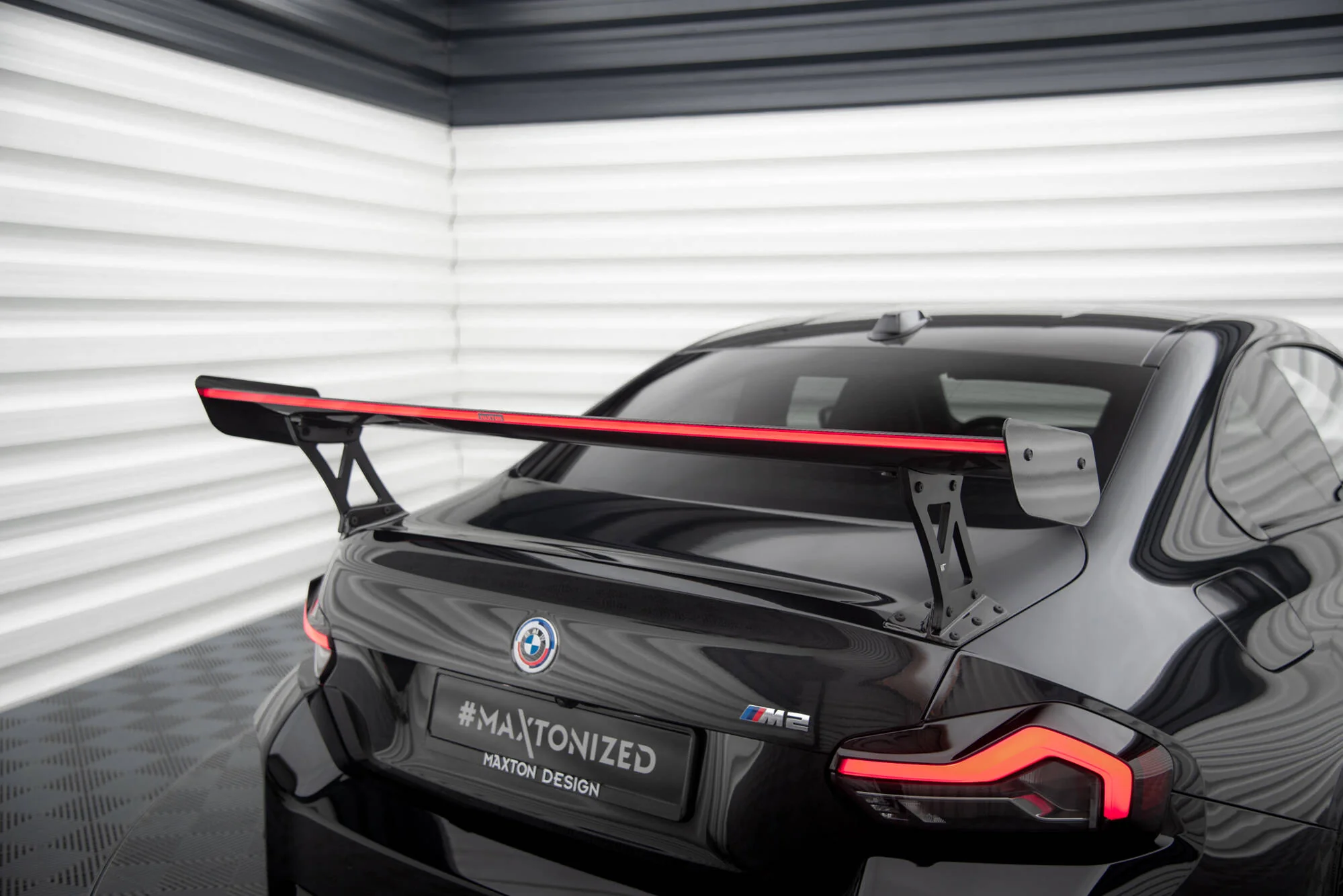 CARBON FIBER SPOILER +LED LIGHT BMW M2 G87 - Image 4