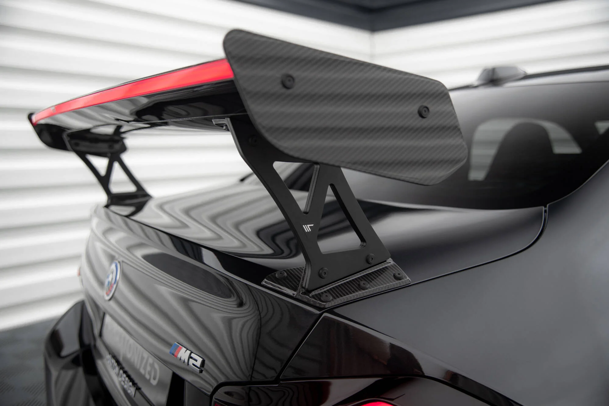 CARBON FIBER SPOILER +LED LIGHT BMW M2 G87 - Image 5