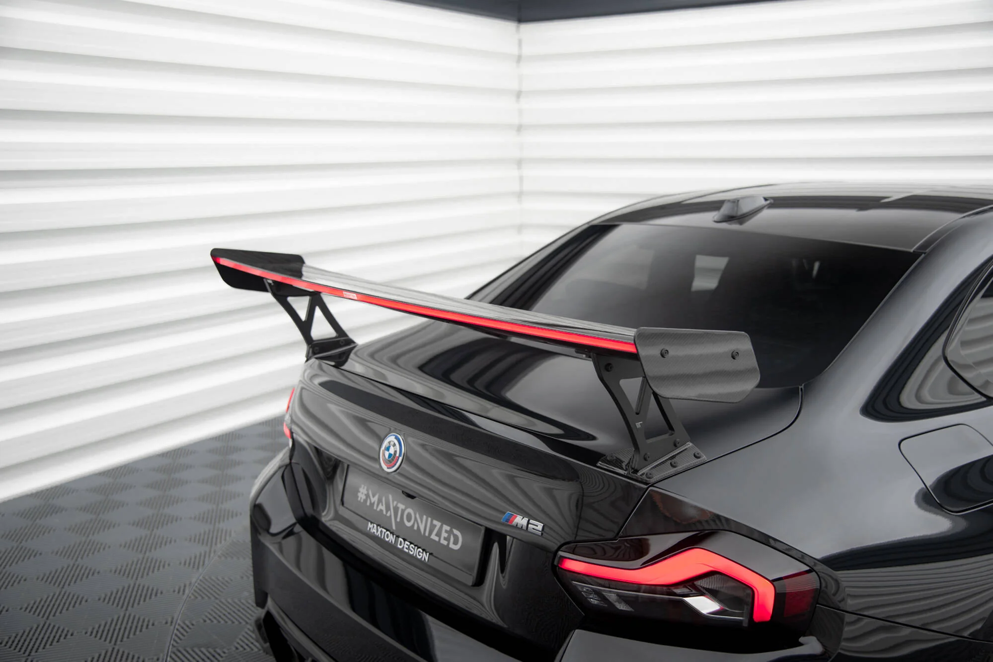 CARBON FIBER SPOILER +LED LIGHT BMW M2 G87 - Image 6