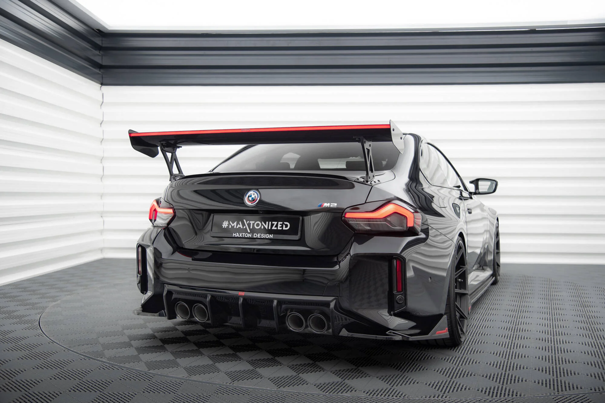 CARBON FIBER SPOILER +LED LIGHT BMW M2 G87 - Image 9