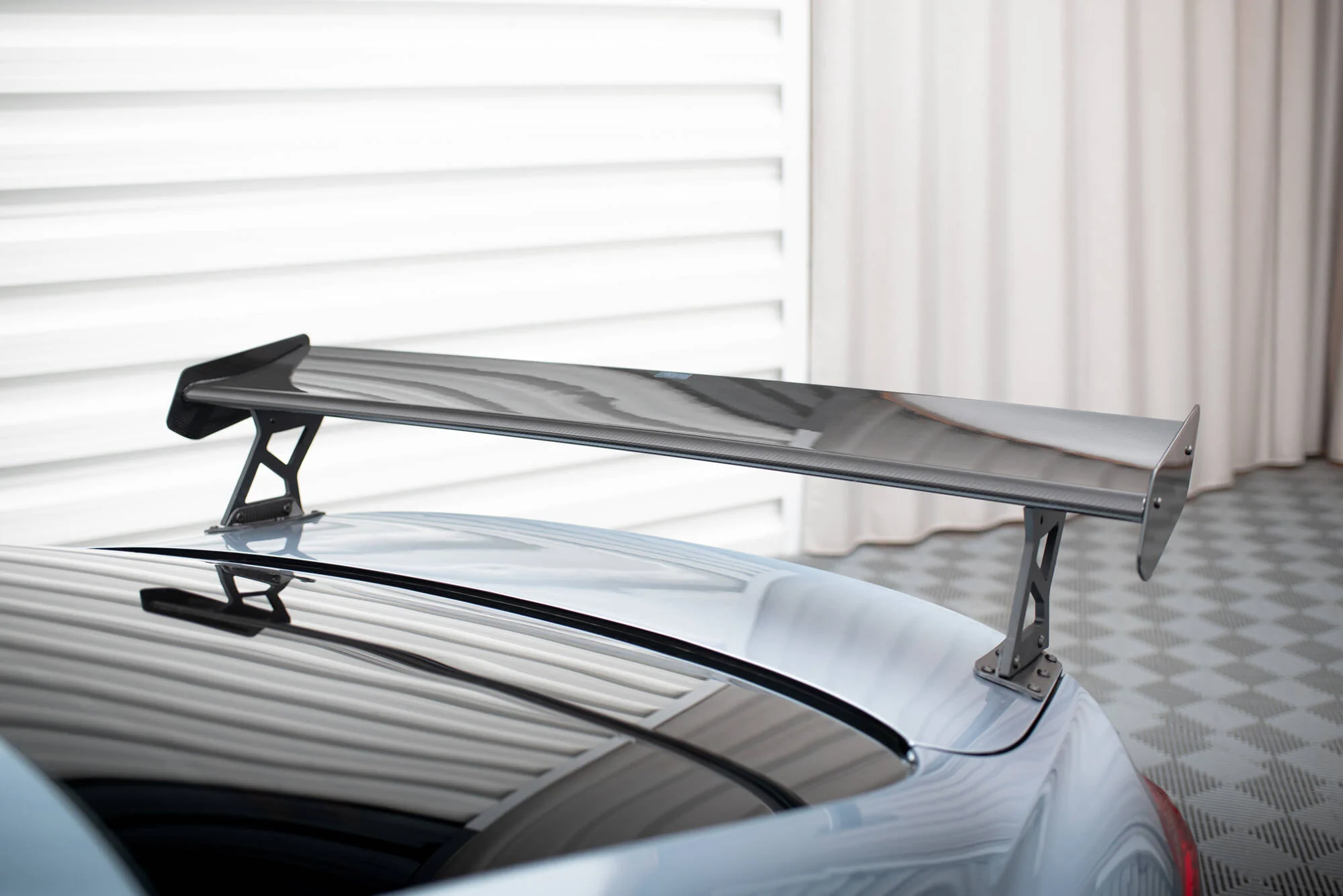 Carbon Spoiler With External Brackets Uprights BMW 4 F32 / 4 F32 M-Pack Coupe - Image 6