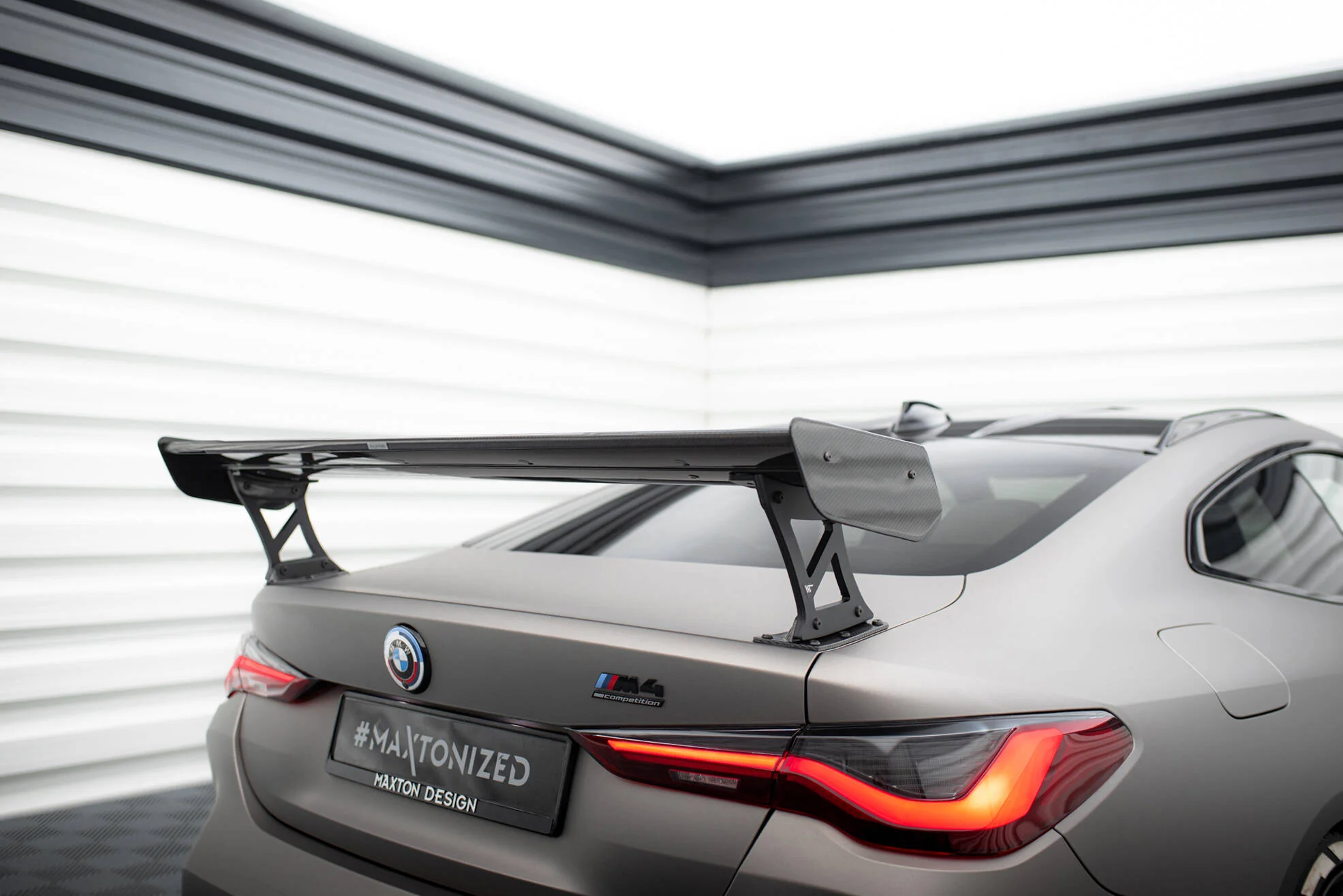 Carbon Spoiler With External Brackets Uprights BMW M4 G82 / M440i G22 / 4 M-Pack G22 - Image 5