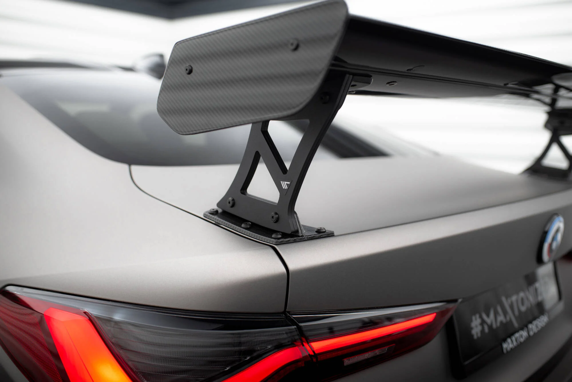 Carbon Spoiler With External Brackets Uprights BMW M4 G82 / M440i G22 / 4 M-Pack G22 - Image 6
