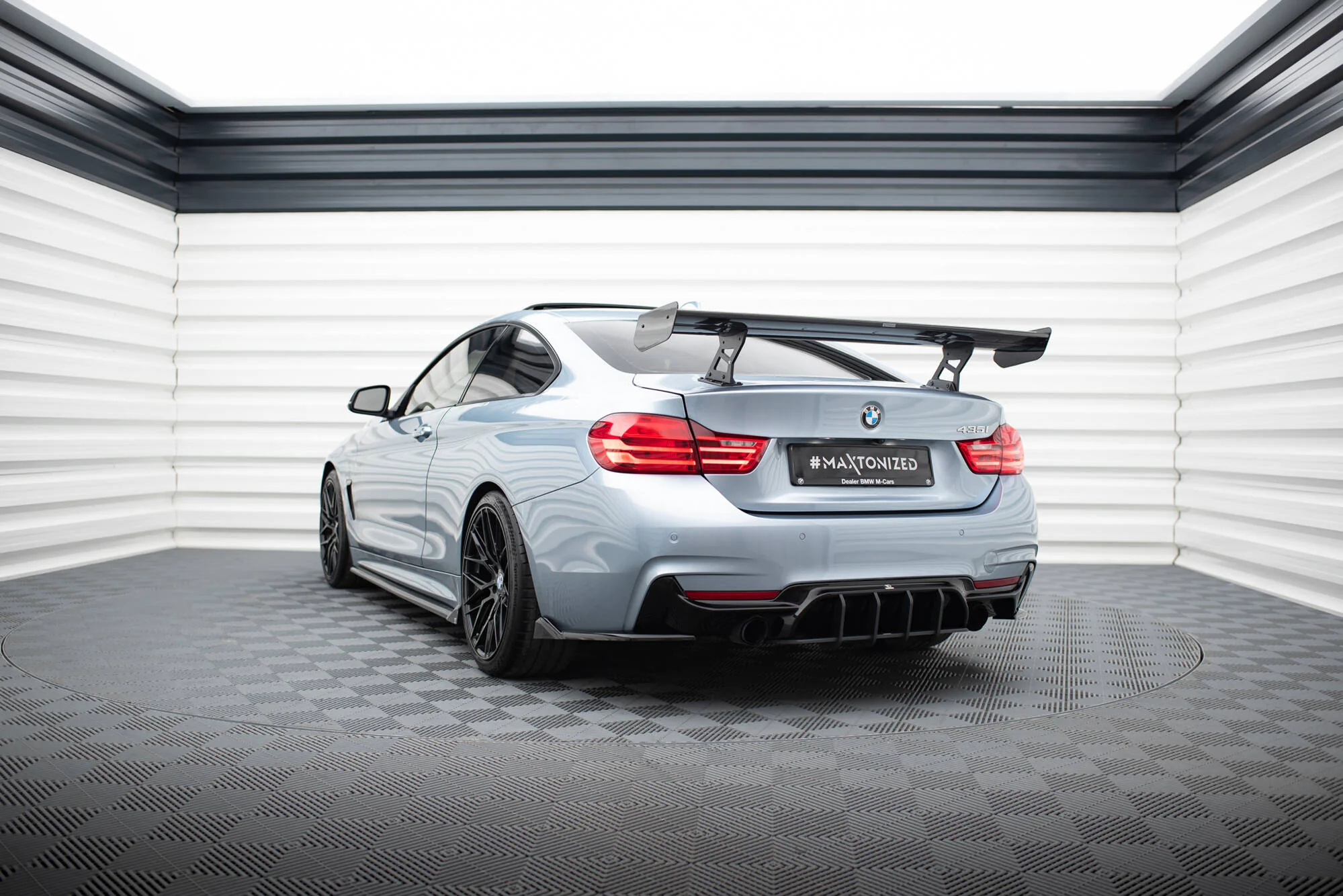 Carbon Spoiler With Internal Brackets Uprights BMW 4 F32 / 4 F32 M-Pack  Coupe - Image 4