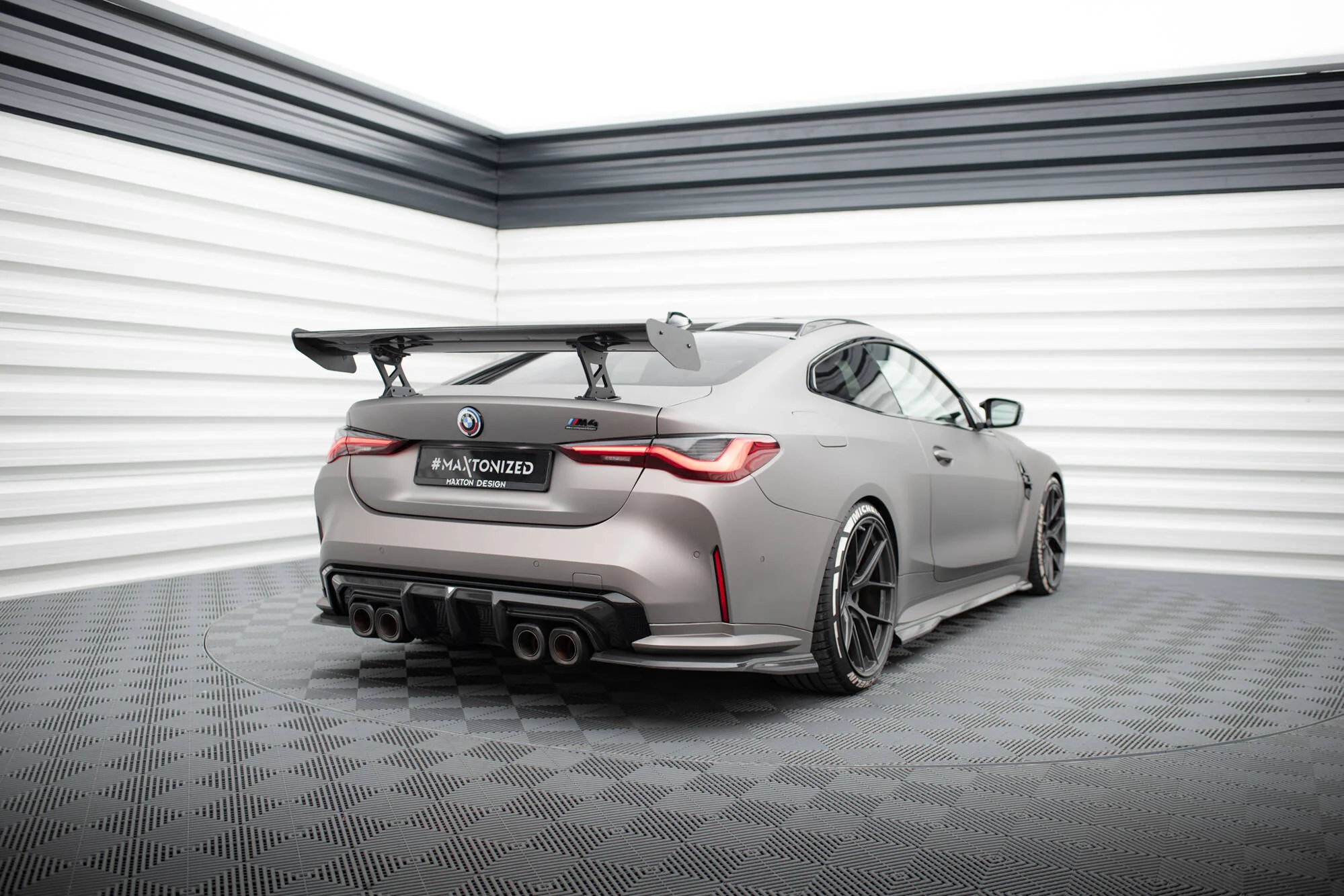 Carbon Spoiler With Internal Brackets Uprights BMW M4 G82 / M440i G22 / 4 M-Pack G22 - Image 3
