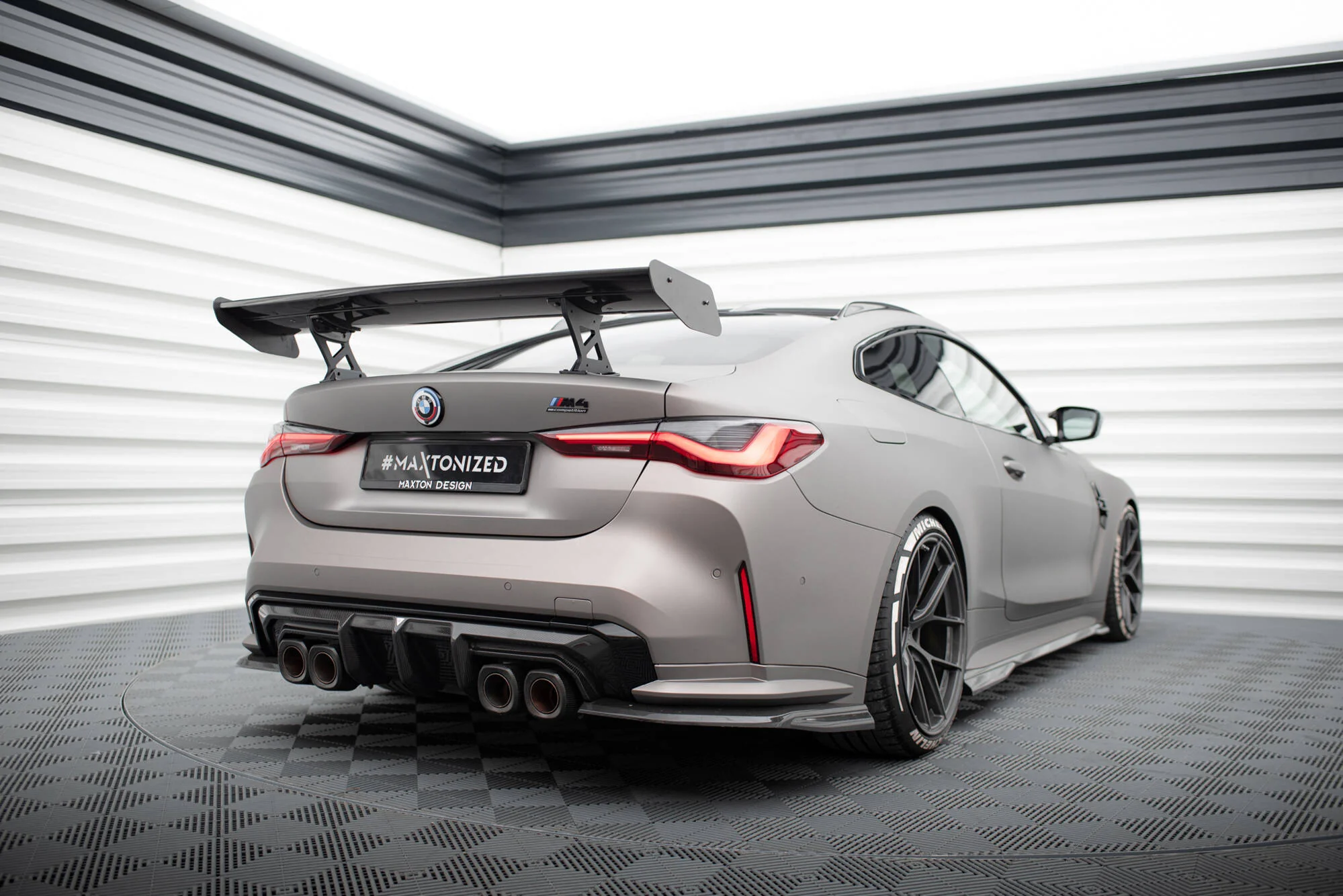 Carbon Spoiler With Internal Brackets Uprights BMW M4 G82 / M440i G22 / 4 M-Pack G22 - Image 4