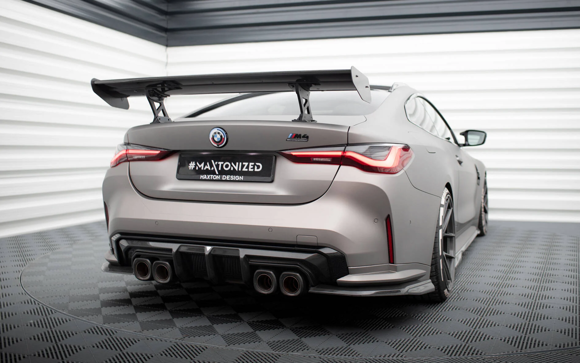 Carbon Spoiler With Internal Brackets Uprights BMW M4 G82 / M440i G22 / 4 M-Pack G22 - Image 5