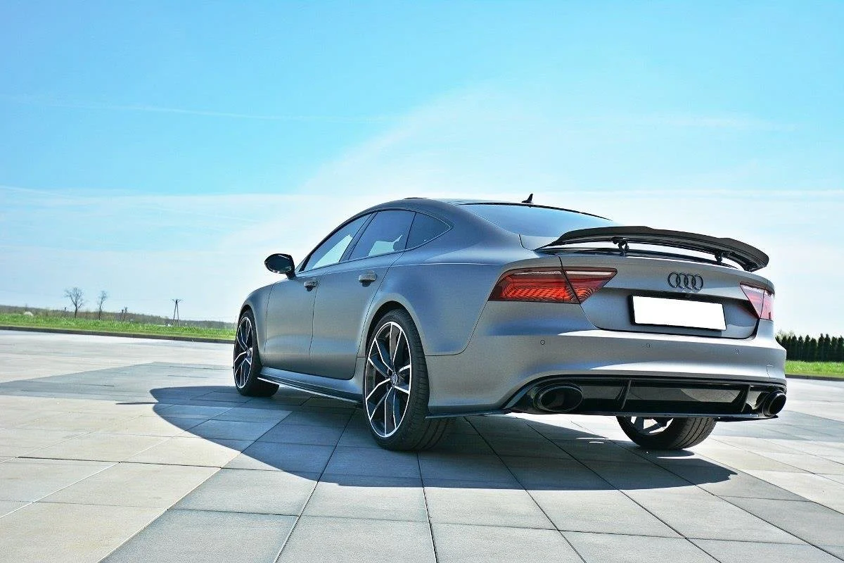 CENTRAL REAR SPLITTER AUDI RS7 C7 FL - Image 4