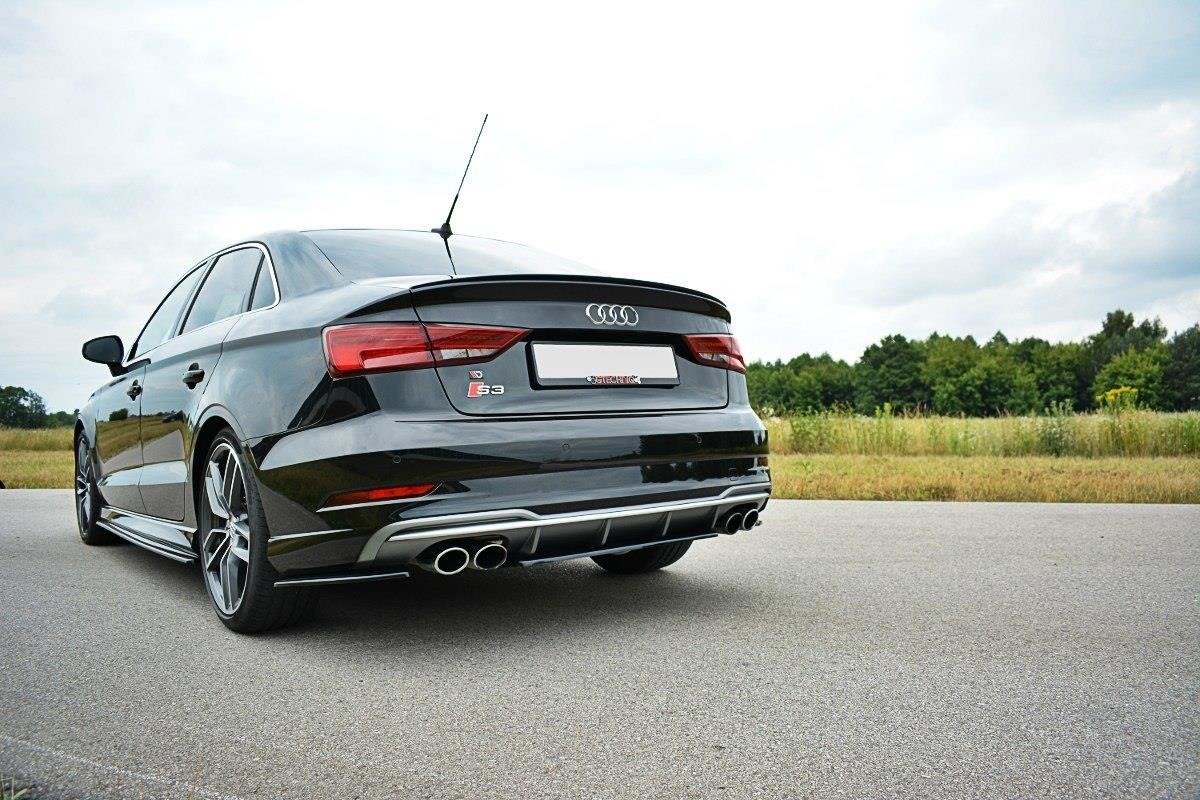CENTRAL REAR SPLITTER AUDI S3 8V FL SEDAN - Image 2