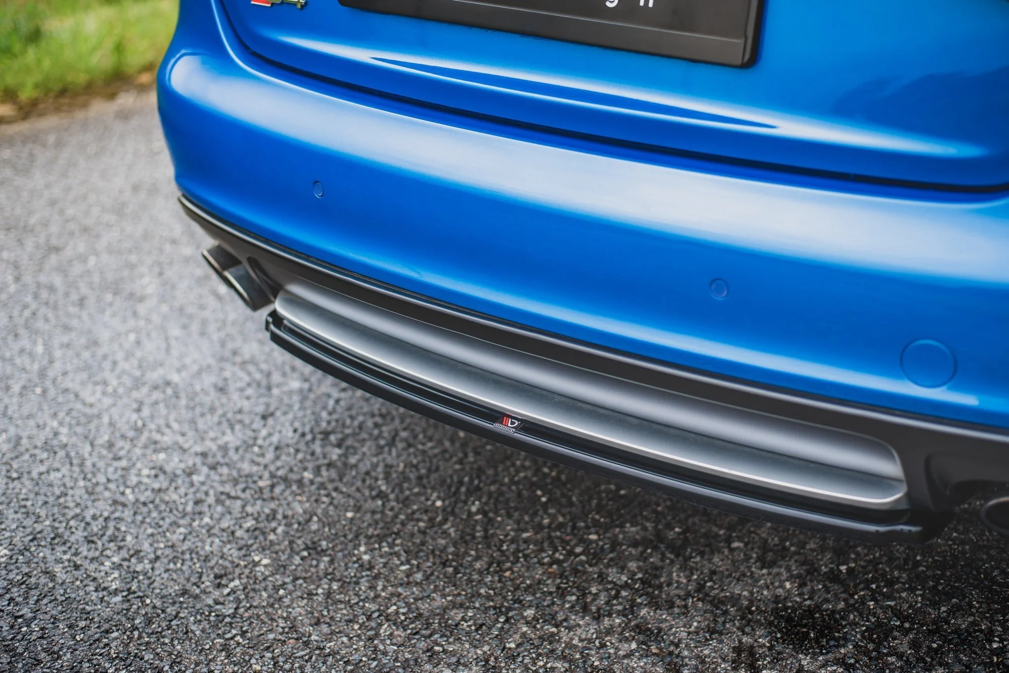 CENTRAL REAR SPLITTER AUDI S4 / A4 S-LINE B8 SEDAN - Image 3