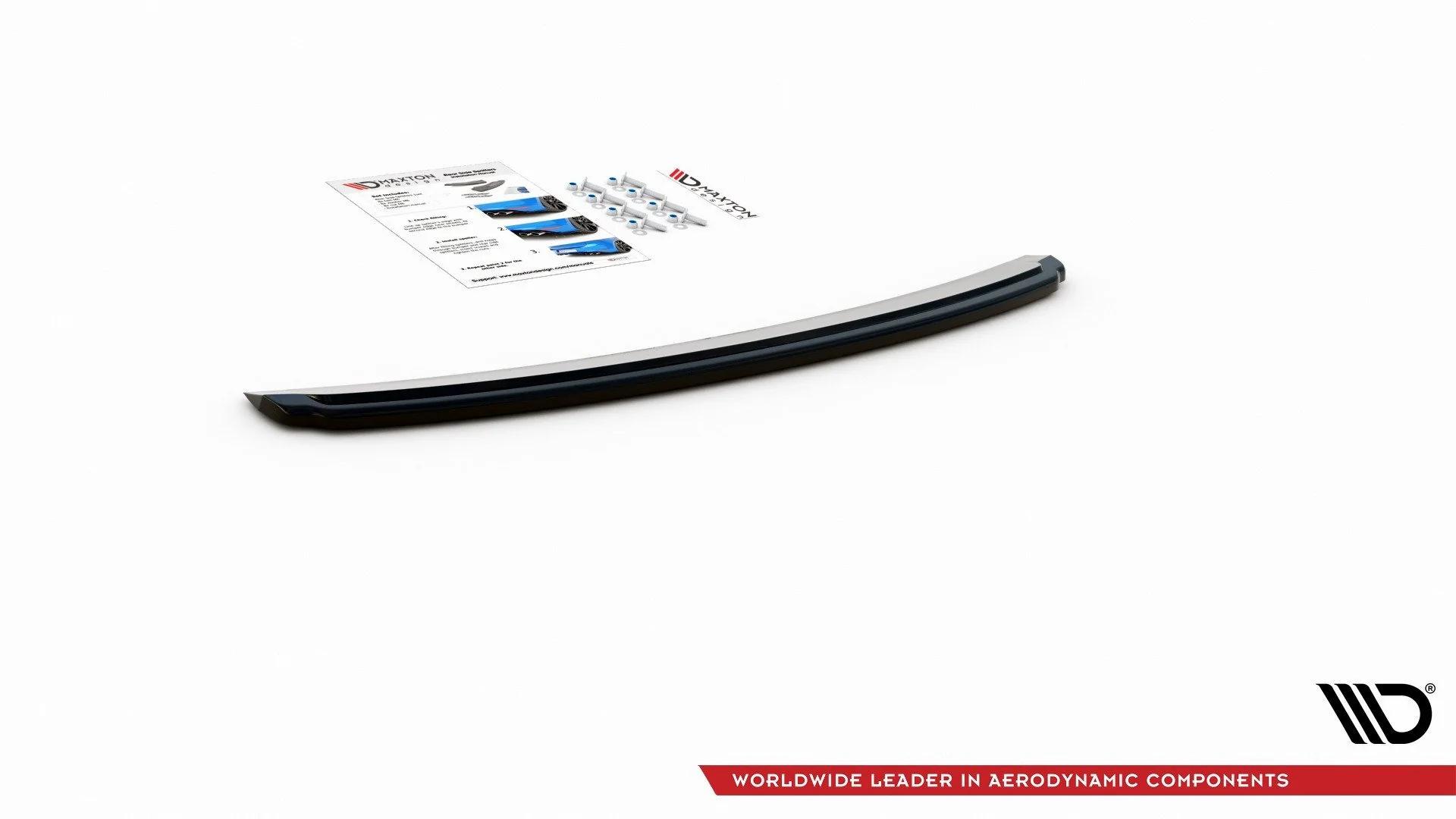 CENTRAL REAR SPLITTER AUDI S4 / A4 S-LINE B8 SEDAN - Image 8