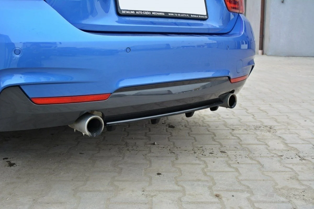 CENTRAL REAR SPLITTER BMW 4 F32 M-PACK (WITH VERTICAL BARS) - Image 5