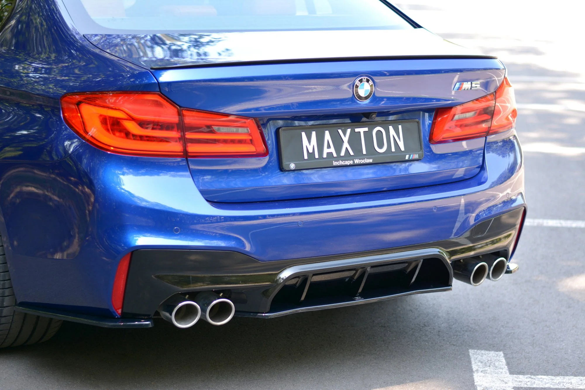 CENTRAL REAR SPLITTER BMW M5 F90 - Image 5