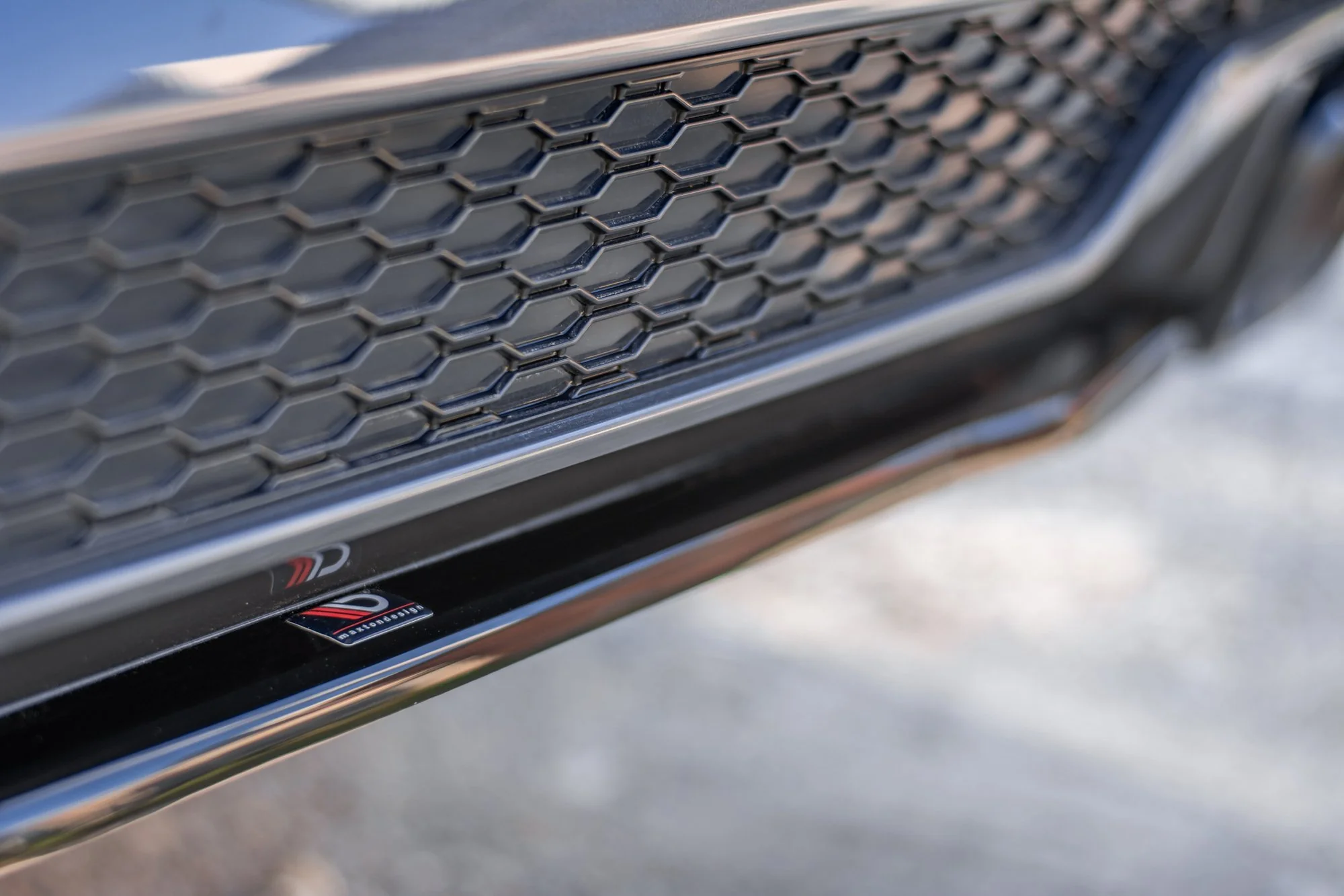 CENTRAL REAR SPLITTER BMW X4 M-PACK G02 - Image 3