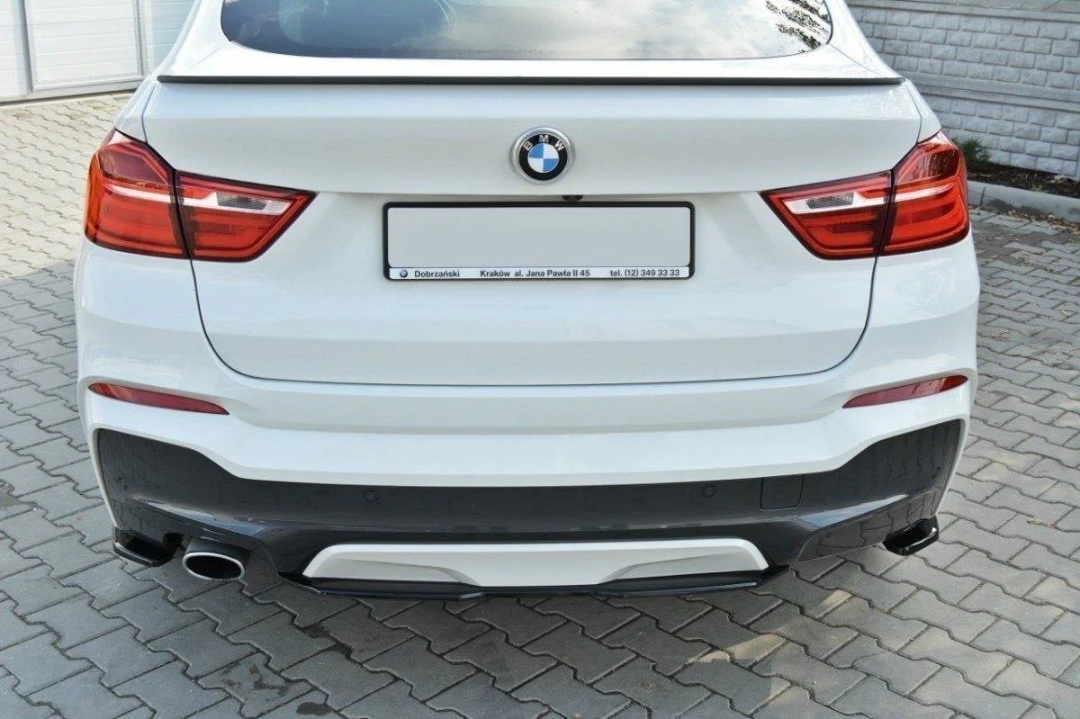 CENTRAL REAR SPLITTER BMW X4 M-PACK (WITHOUT A VERTICAL BAR) - Image 4