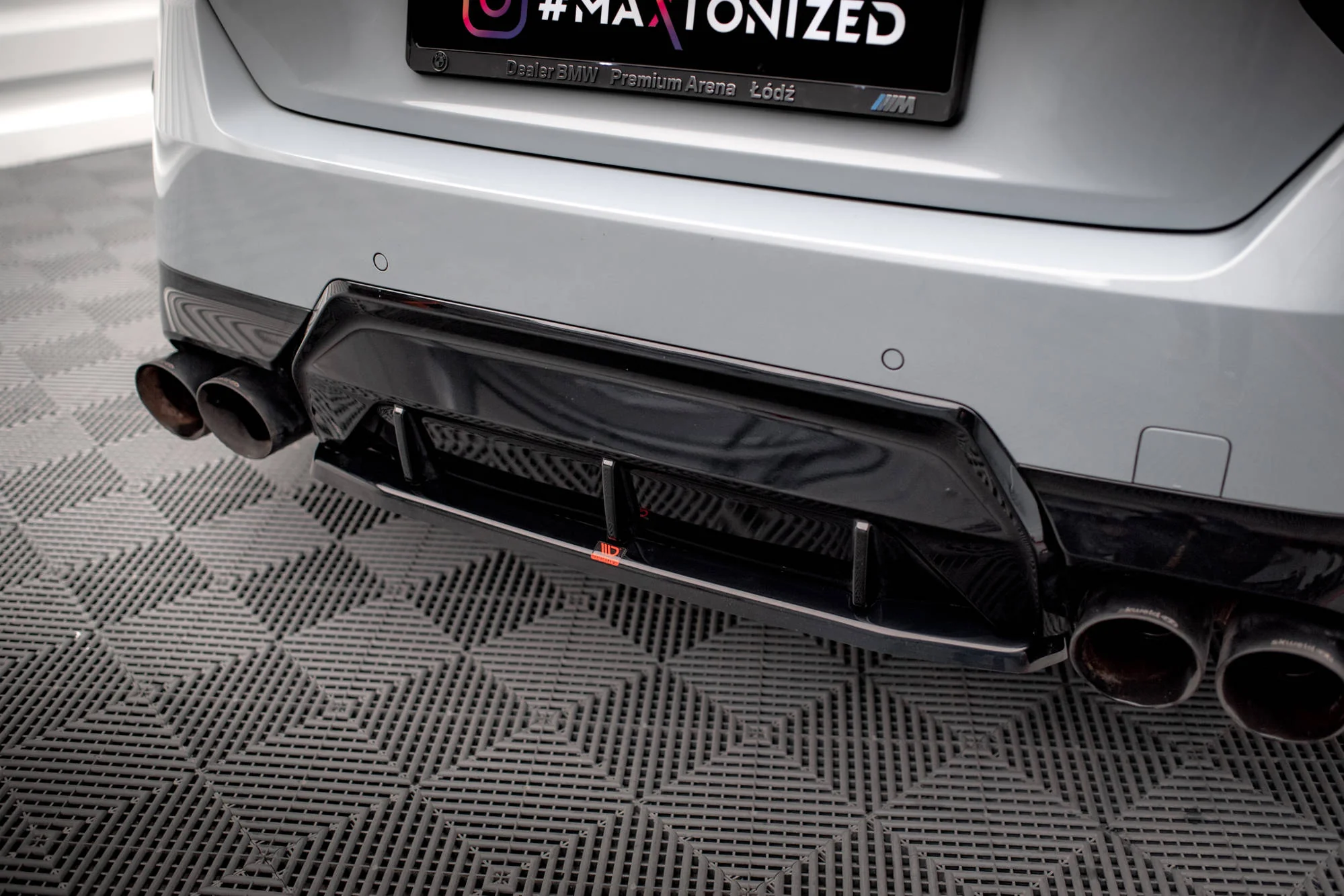CENTRAL REAR SPLITTER FOR BMW 2 COUPE M240I G42 - Image 4