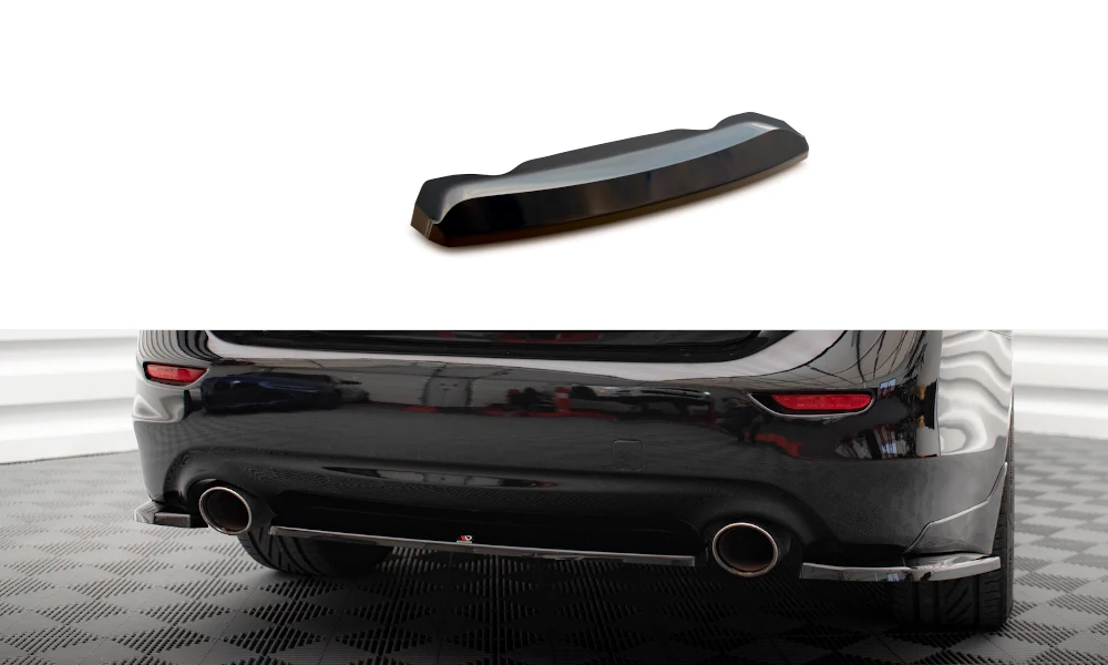 CENTRAL REAR SPLITTER FOR INFINITI Q50 S MK1