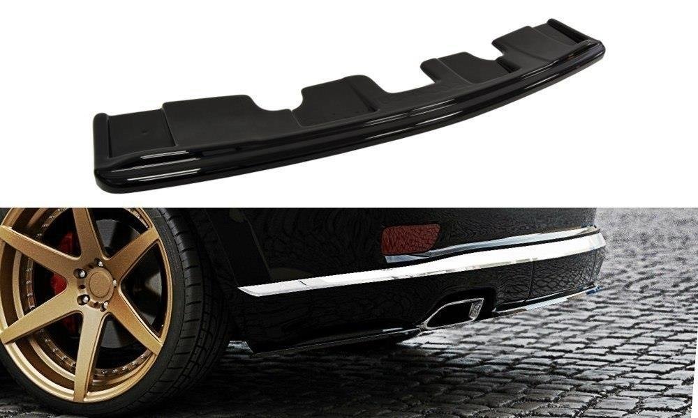 CENTRAL REAR SPLITTER JEEP GRAND CHEROKEE WK2 SUMMIT FACELIFT (WITHOUT VERTICAL BARS)