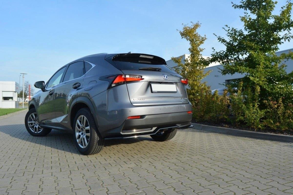 CENTRAL REAR SPLITTER LEXUS NX MK1 H (WITH VERTICAL BARS) - Image 3