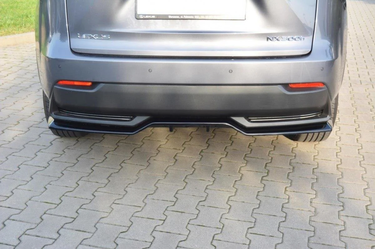 CENTRAL REAR SPLITTER LEXUS NX MK1 H (WITH VERTICAL BARS) - Image 4