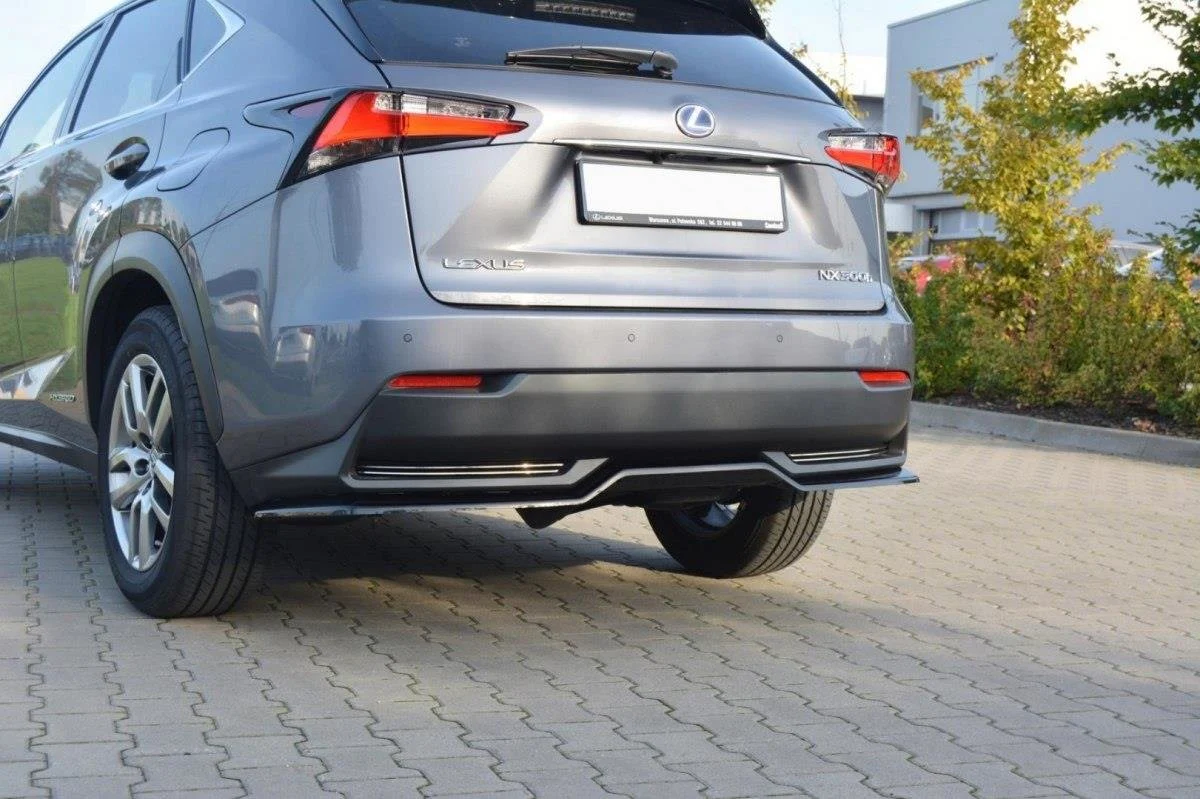 CENTRAL REAR SPLITTER LEXUS NX MK1 H (WITHOUT VERTICAL BARS) - Image 3