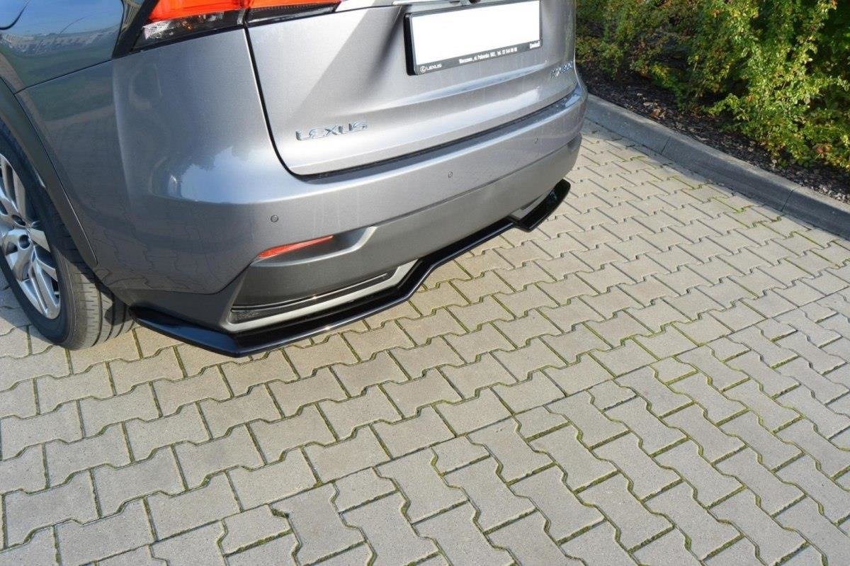 CENTRAL REAR SPLITTER LEXUS NX MK1 H (WITHOUT VERTICAL BARS) - Image 4