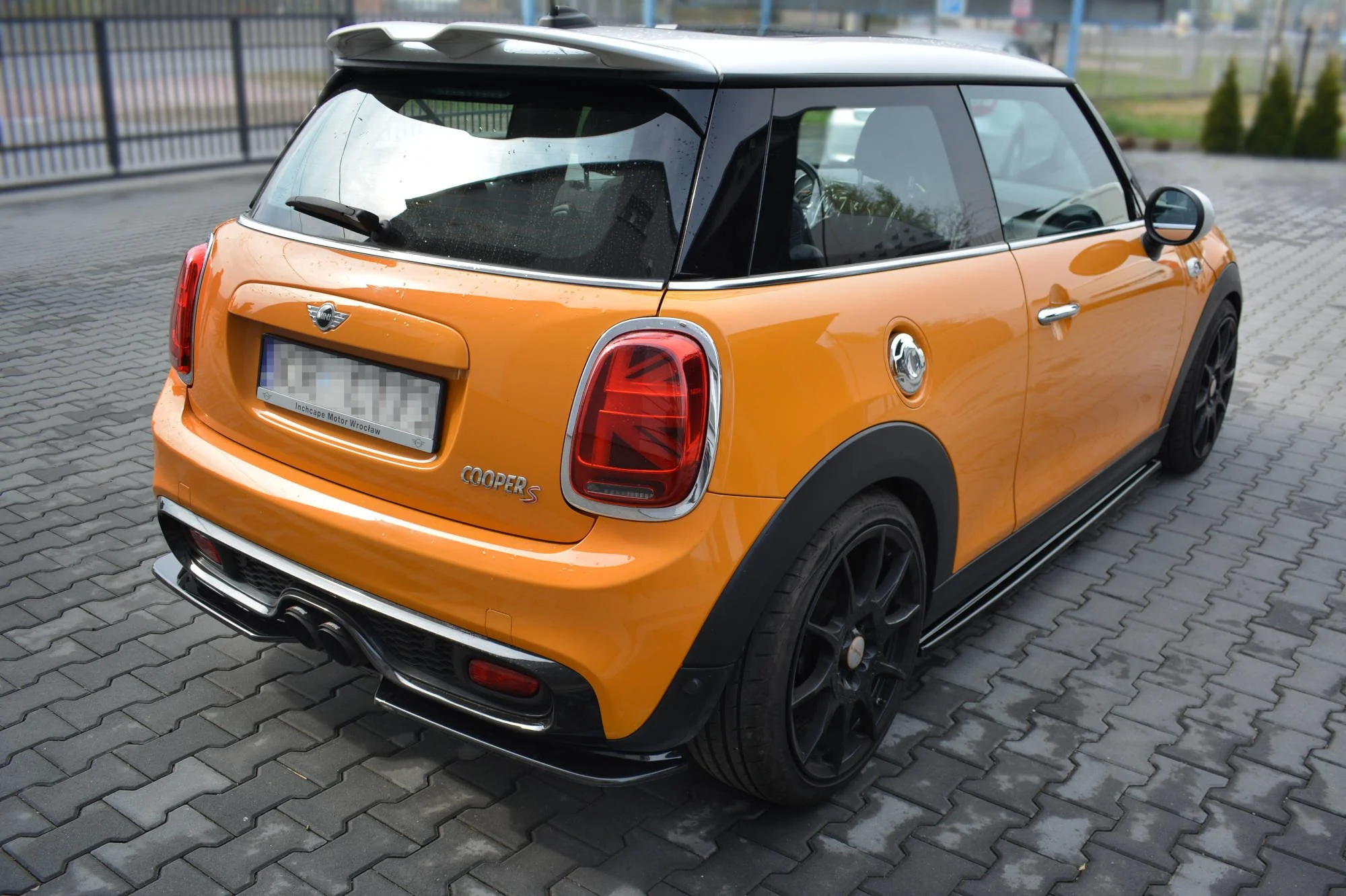 CENTRAL REAR SPLITTER MINI COOPER S MK3 PREFACE 3-DOOR (F56) - Image 2