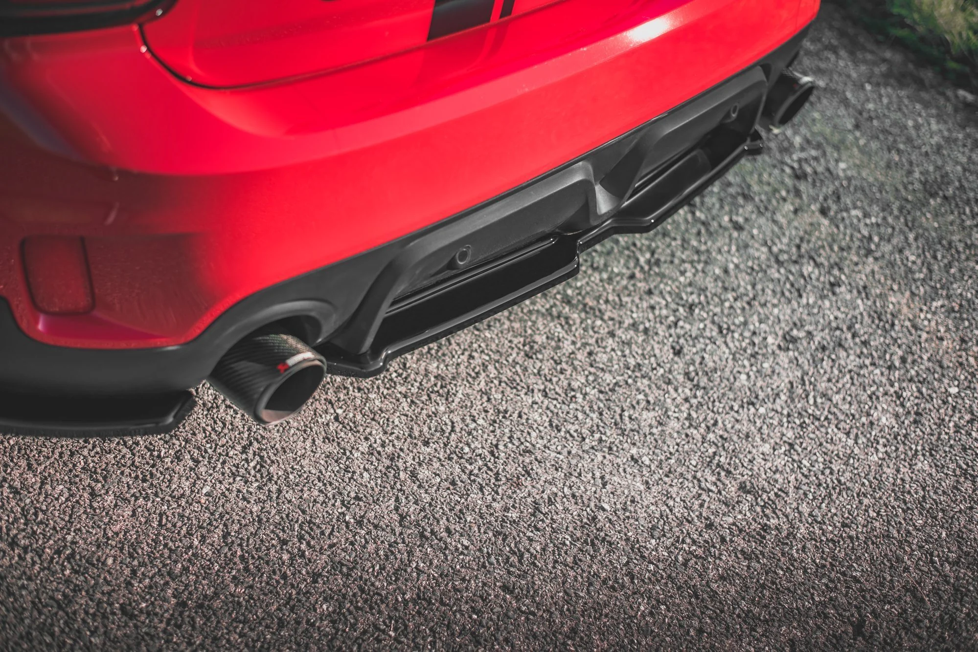 CENTRAL REAR SPLITTER MINI COUNTRYMAN MK2 F60 JCW - Image 3