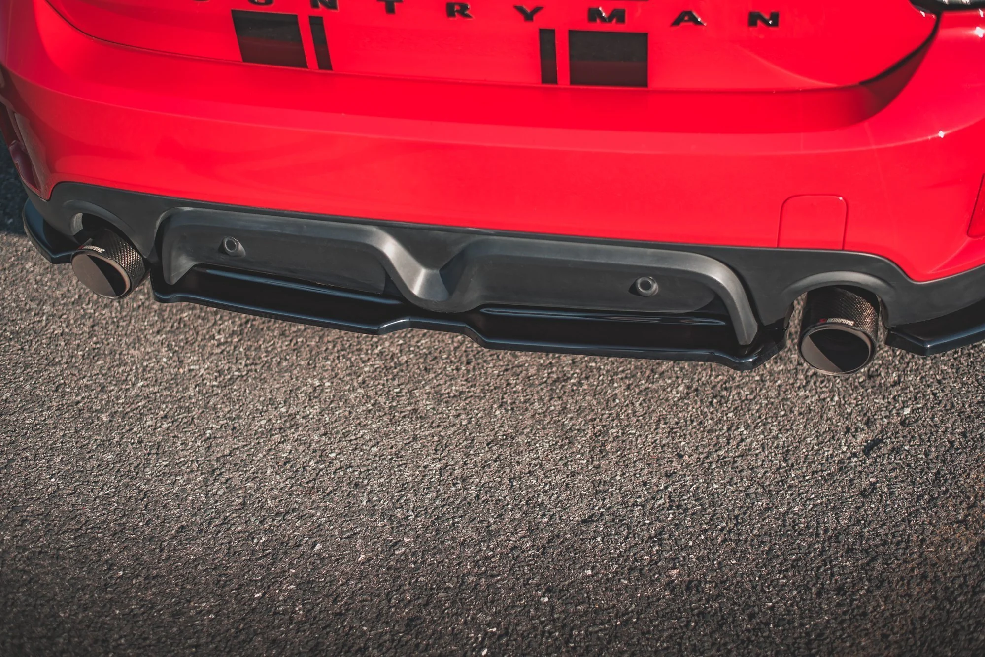 CENTRAL REAR SPLITTER MINI COUNTRYMAN MK2 F60 JCW - Image 5