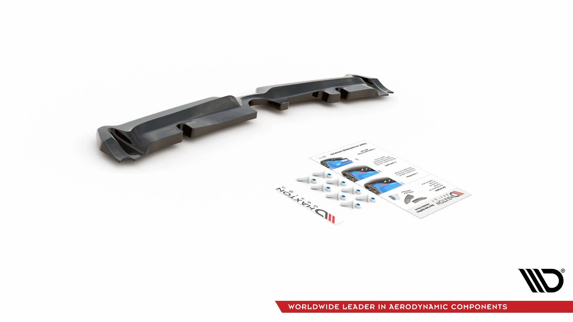 CENTRAL REAR SPLITTER MINI COUNTRYMAN MK2 F60 JCW - Image 7