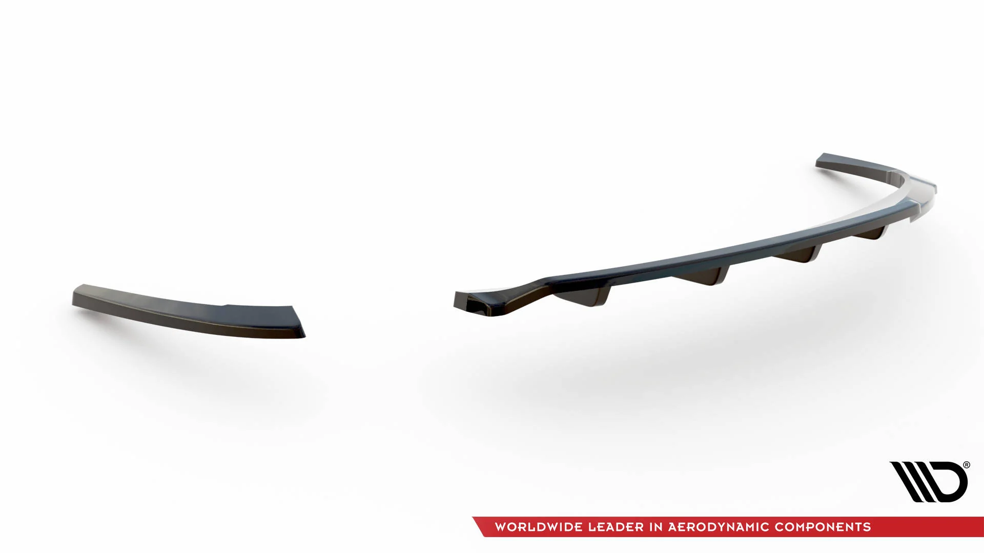 CENTRAL REAR SPLITTER (WITH VERTICAL BARS) AUDI A5 COUPE 8T FACELIFT - Image 7