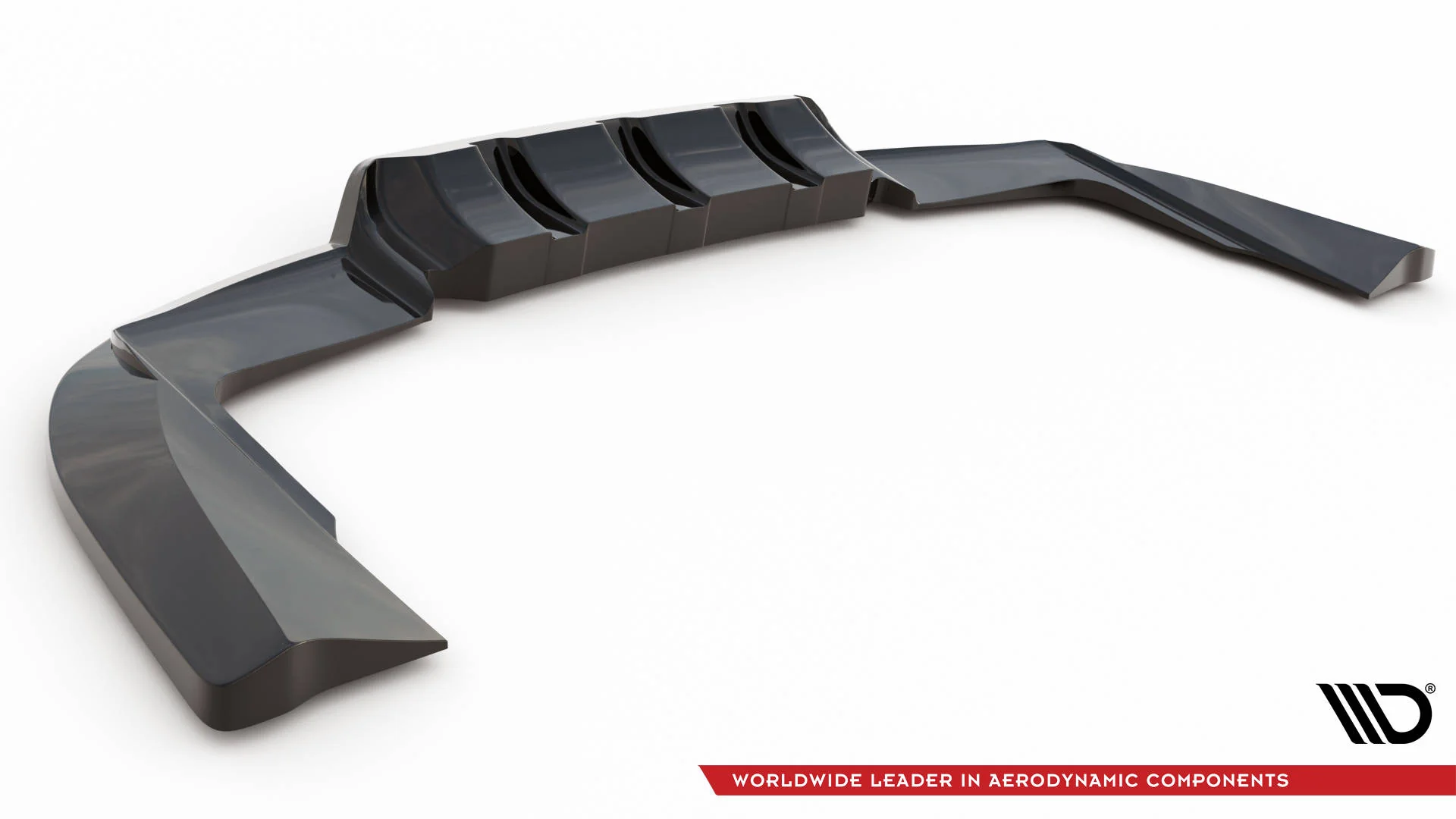 CENTRAL REAR SPLITTER (WITH VERTICAL BARS) LAND ROVER RANGE ROVER SPORT SVR MK2 - Image 7