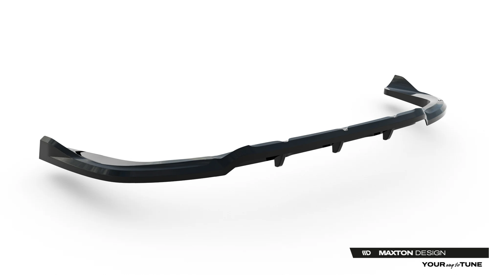 CENTRAL REAR SPLITTER (WITH VERTICAL BARS) LEXUS RX MK4 FACELIFT - Image 6