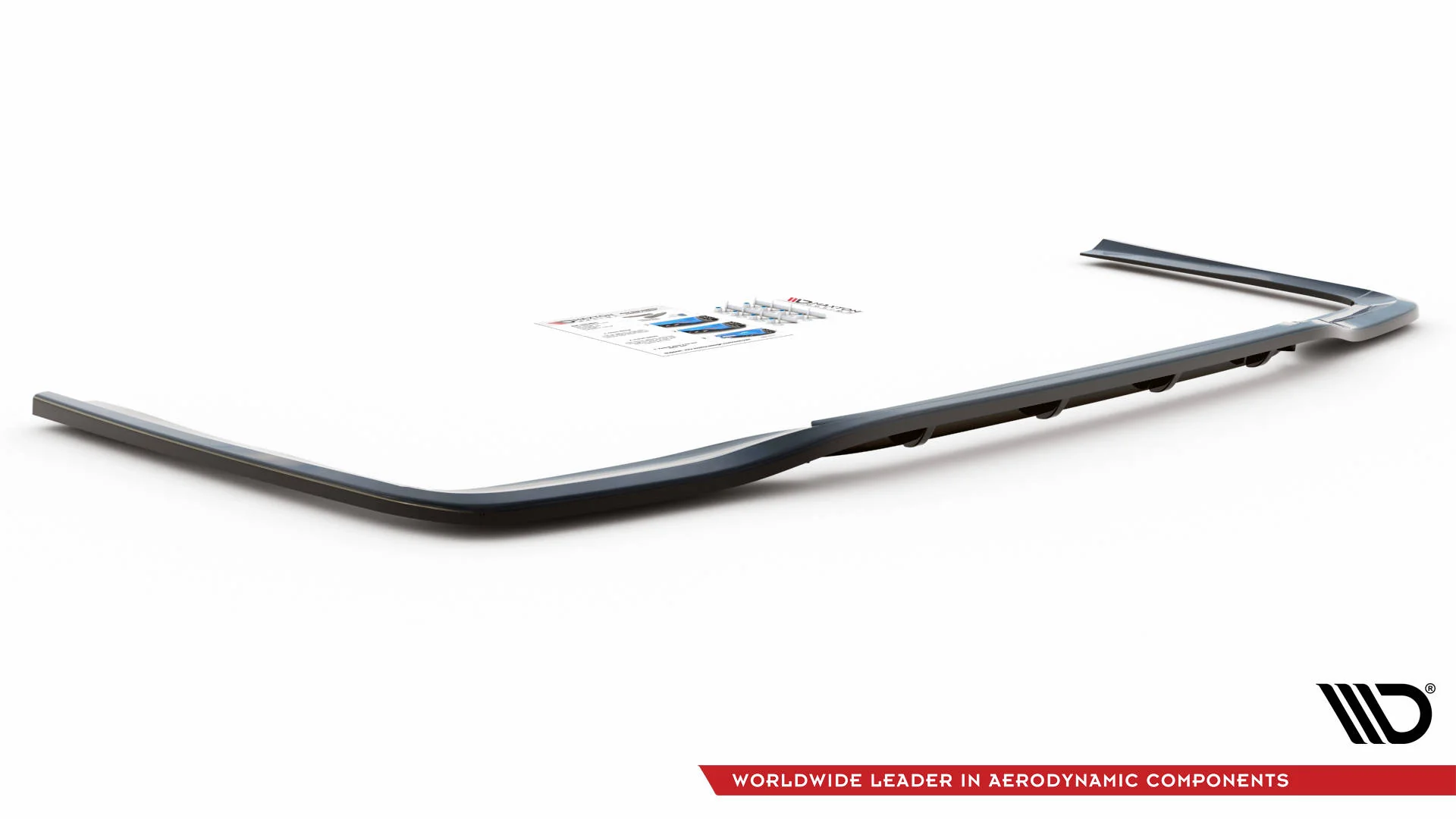 CENTRAL REAR SPLITTER (WITH VERTICAL BARS) MERCEDES-BENZ E AMG-LINE SEDAN W212 FACELIFT - Image 5