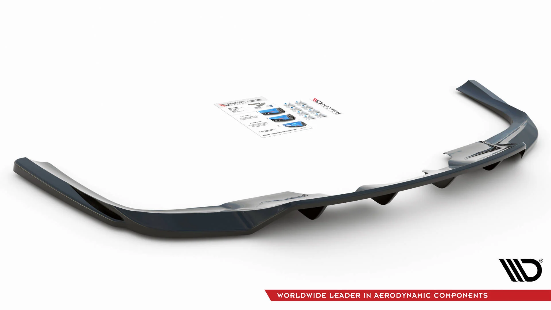 CENTRAL REAR SPLITTER (WITH VERTICAL BARS) MERCEDES-BENZ GLS AMG-LINE X167 - Image 7