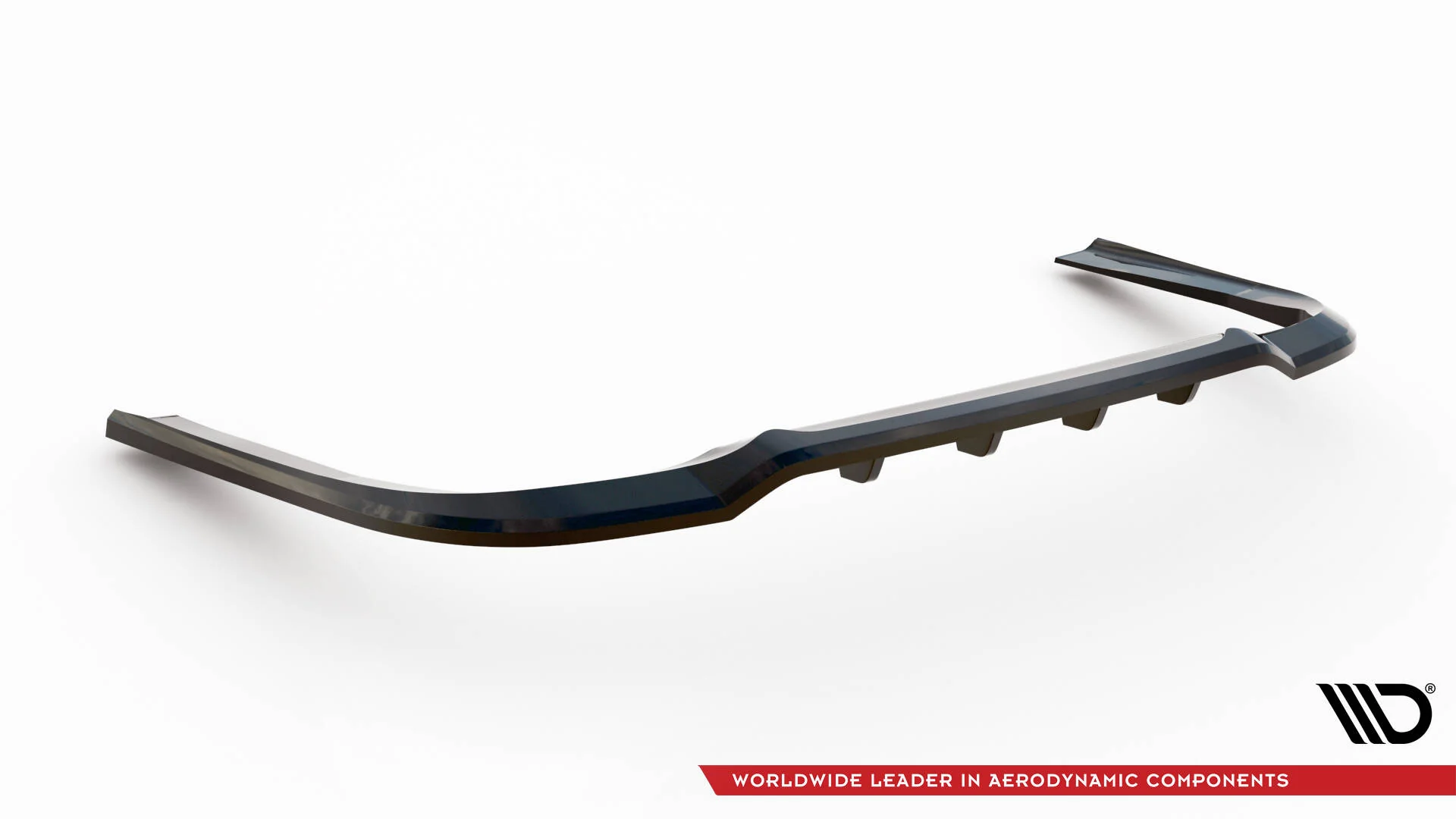 CENTRAL REAR SPLITTER (WITH VERTICAL BARS) MERCEDES-BENZ S AMG-LINE W222 FACELIFT - Image 6