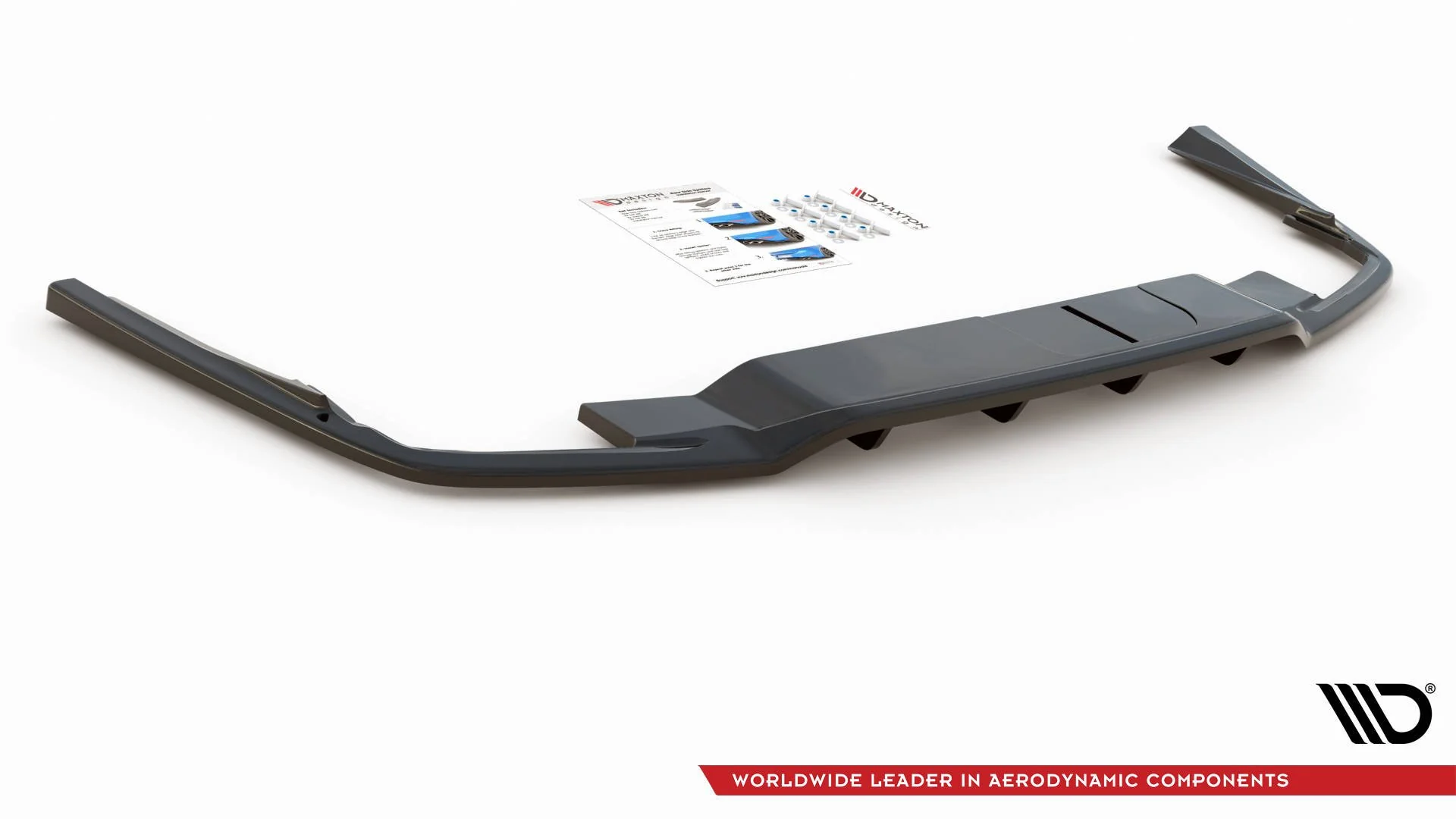 CENTRAL REAR SPLITTER (WITH VERTICAL BARS) VOLVO S60 R-DESIGN MK3 - Image 6